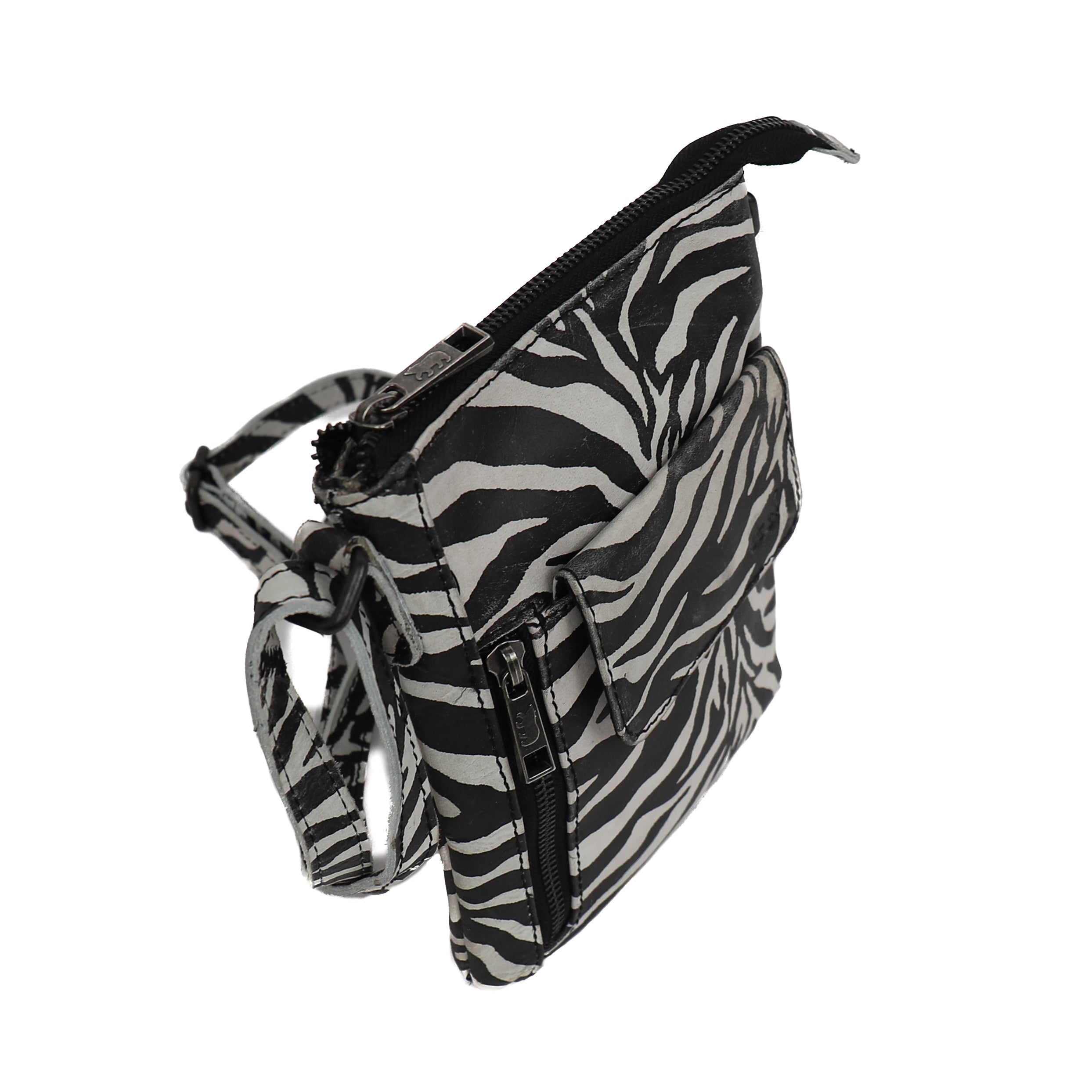 Umhängetasche 'Davide' Zebra