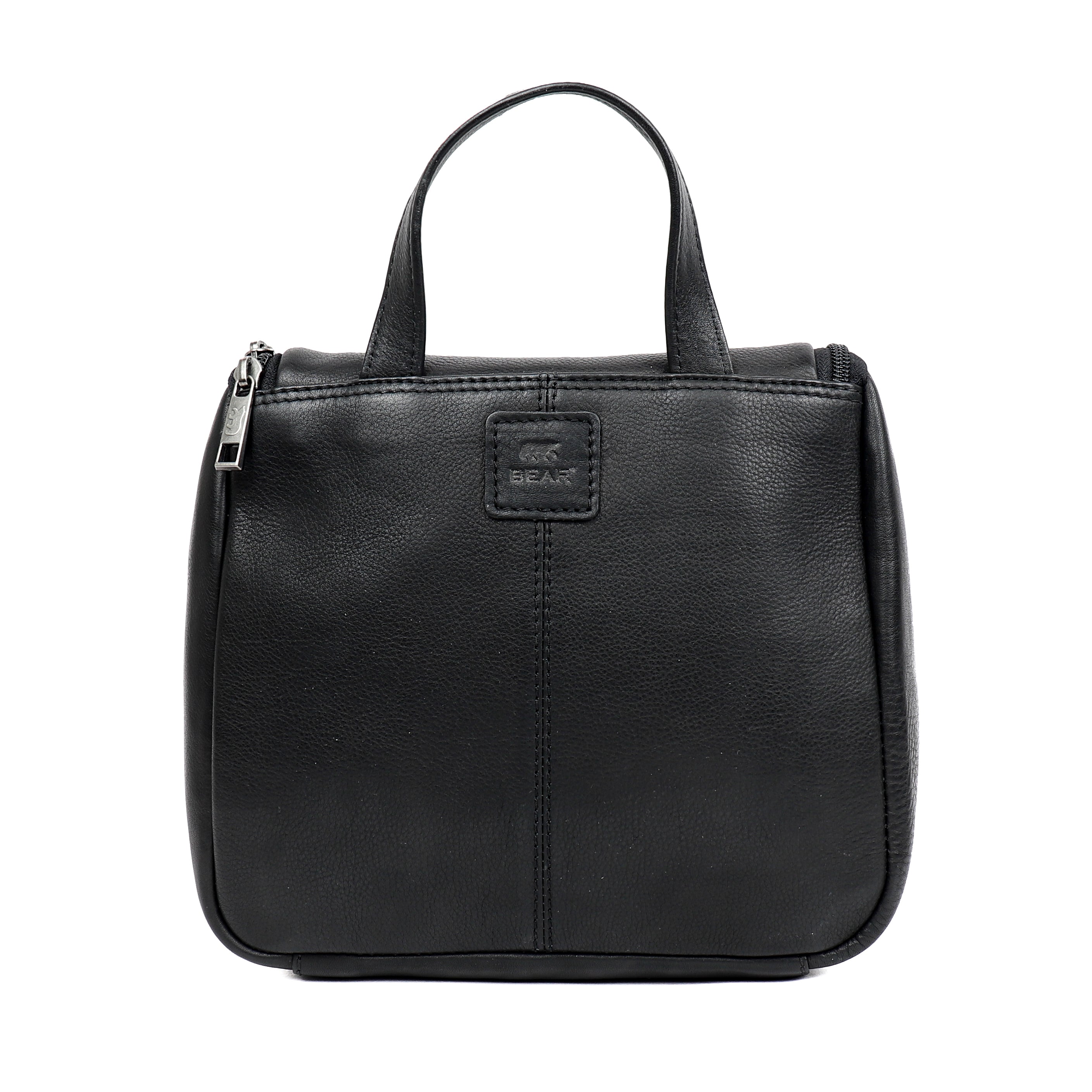 Hängender Kulturbeutel mit Haken 'Martin' Schwarz