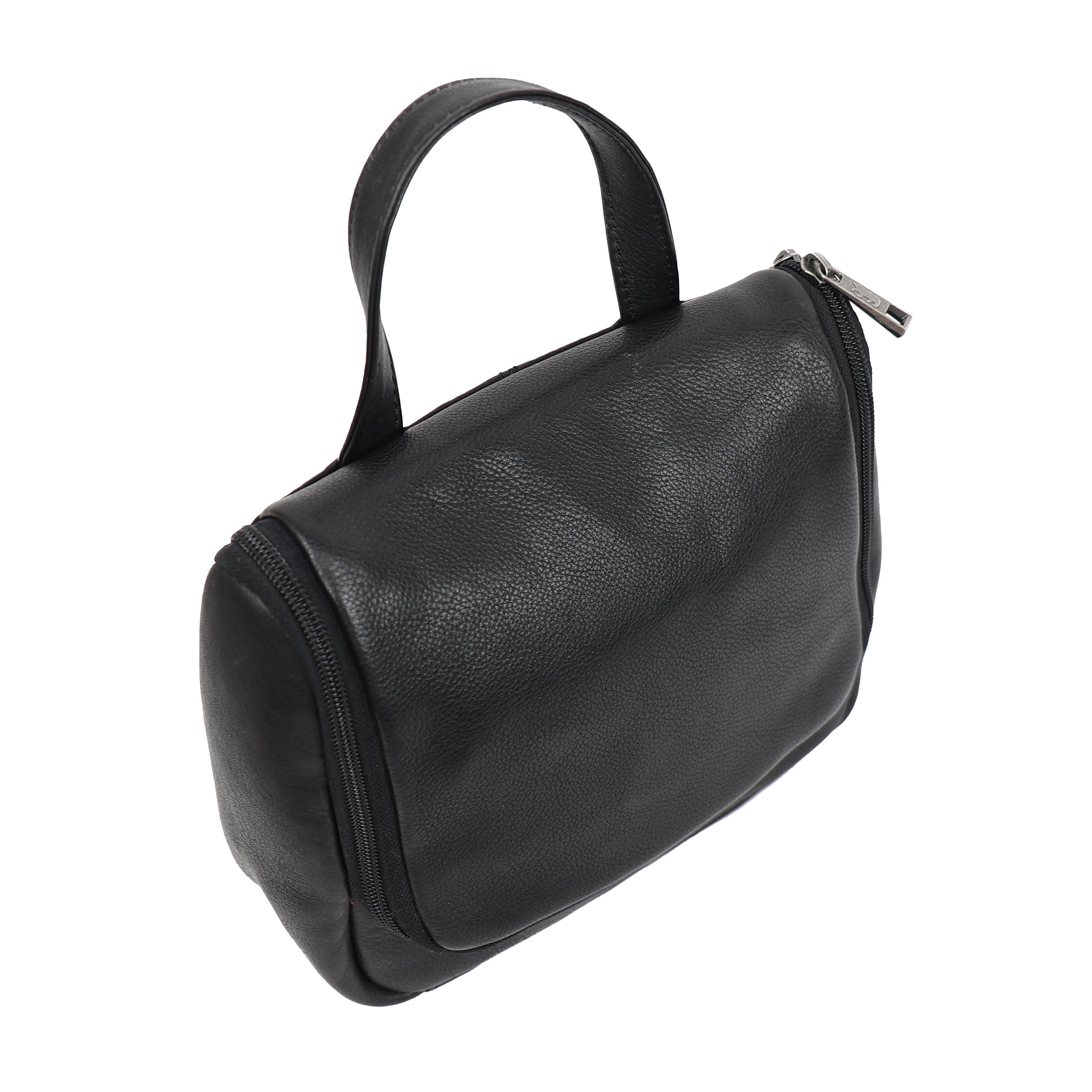 Hängender Kulturbeutel mit Haken 'Martin' Schwarz