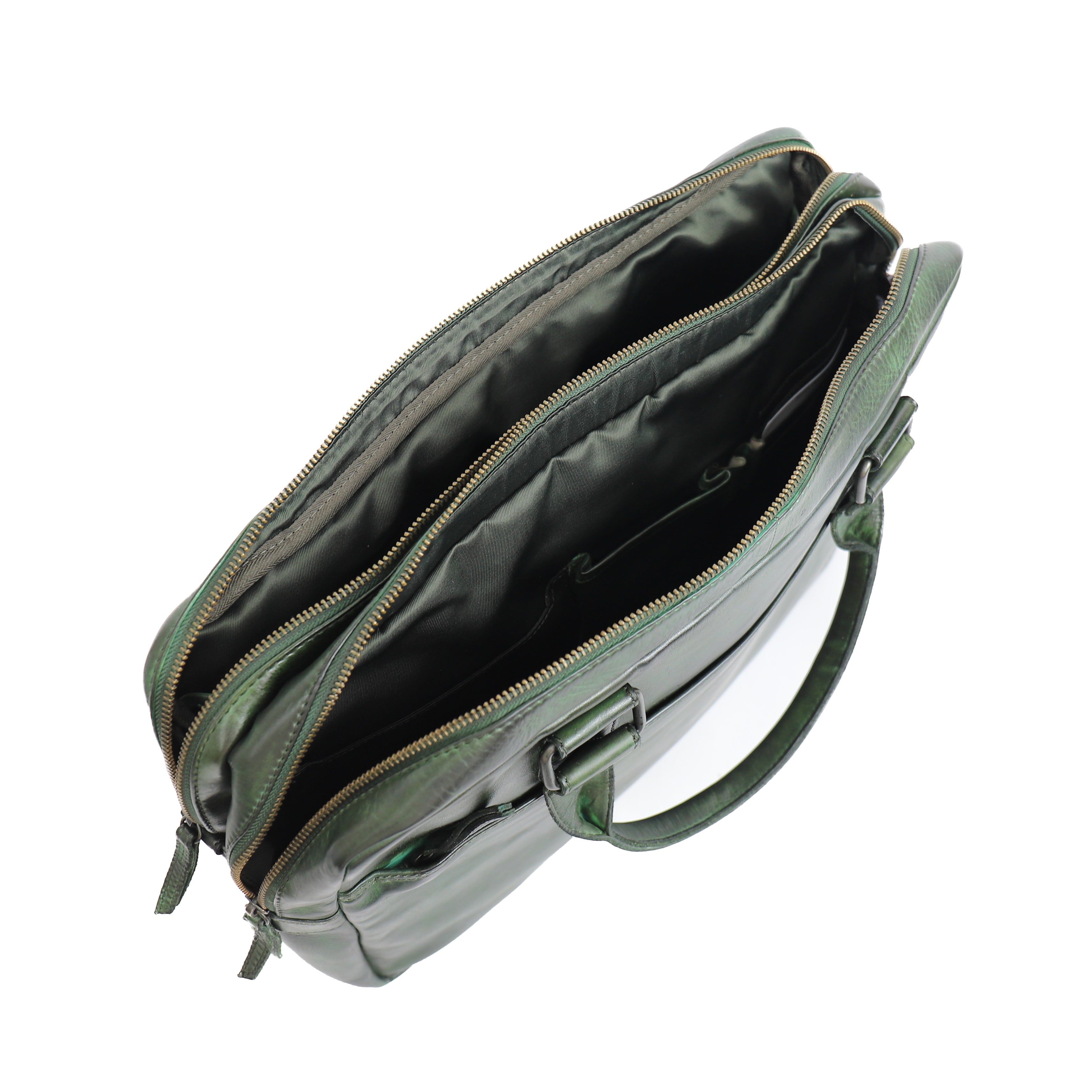Laptop tasche 'Leandro' grün