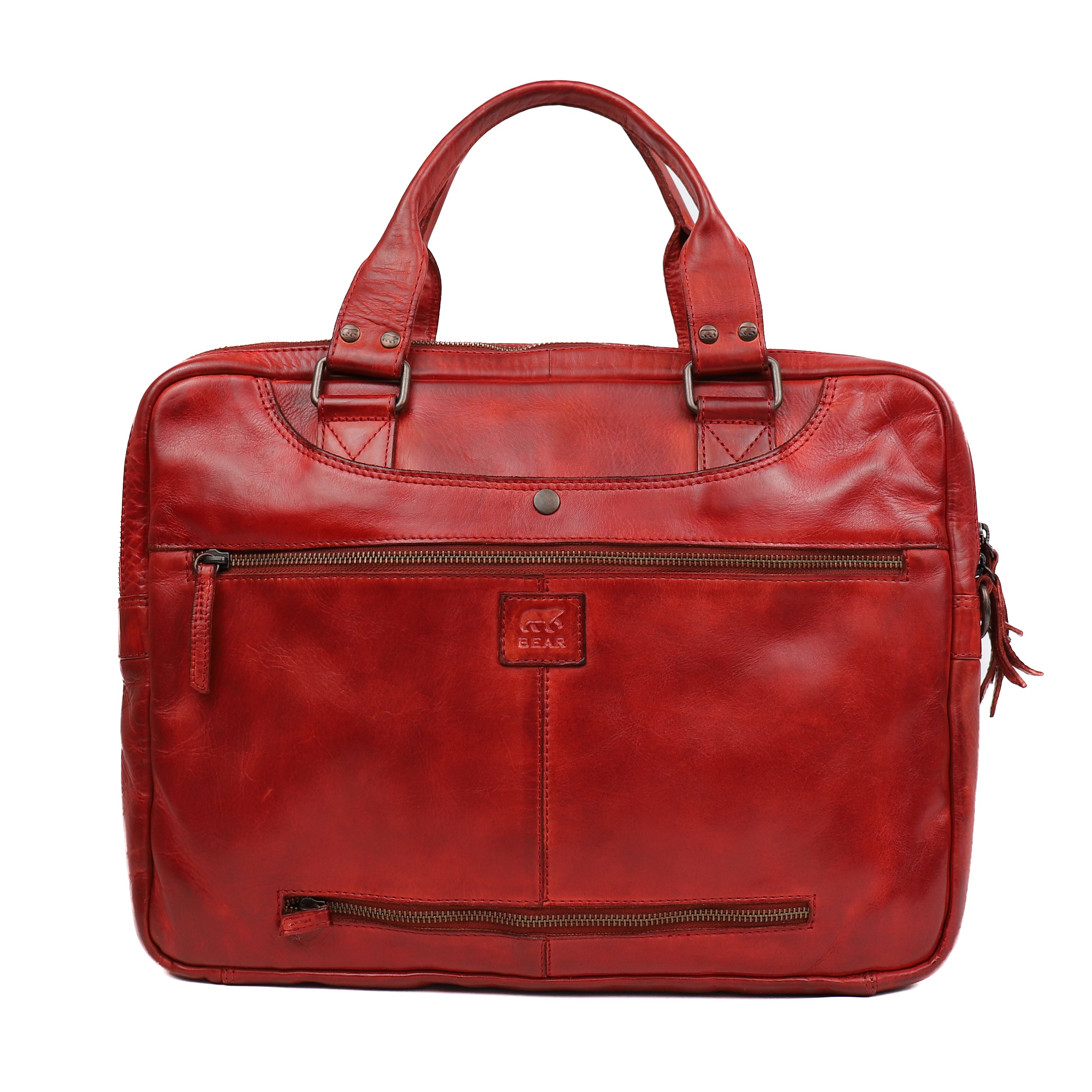 Laptop tasche 'Leandro' rot
