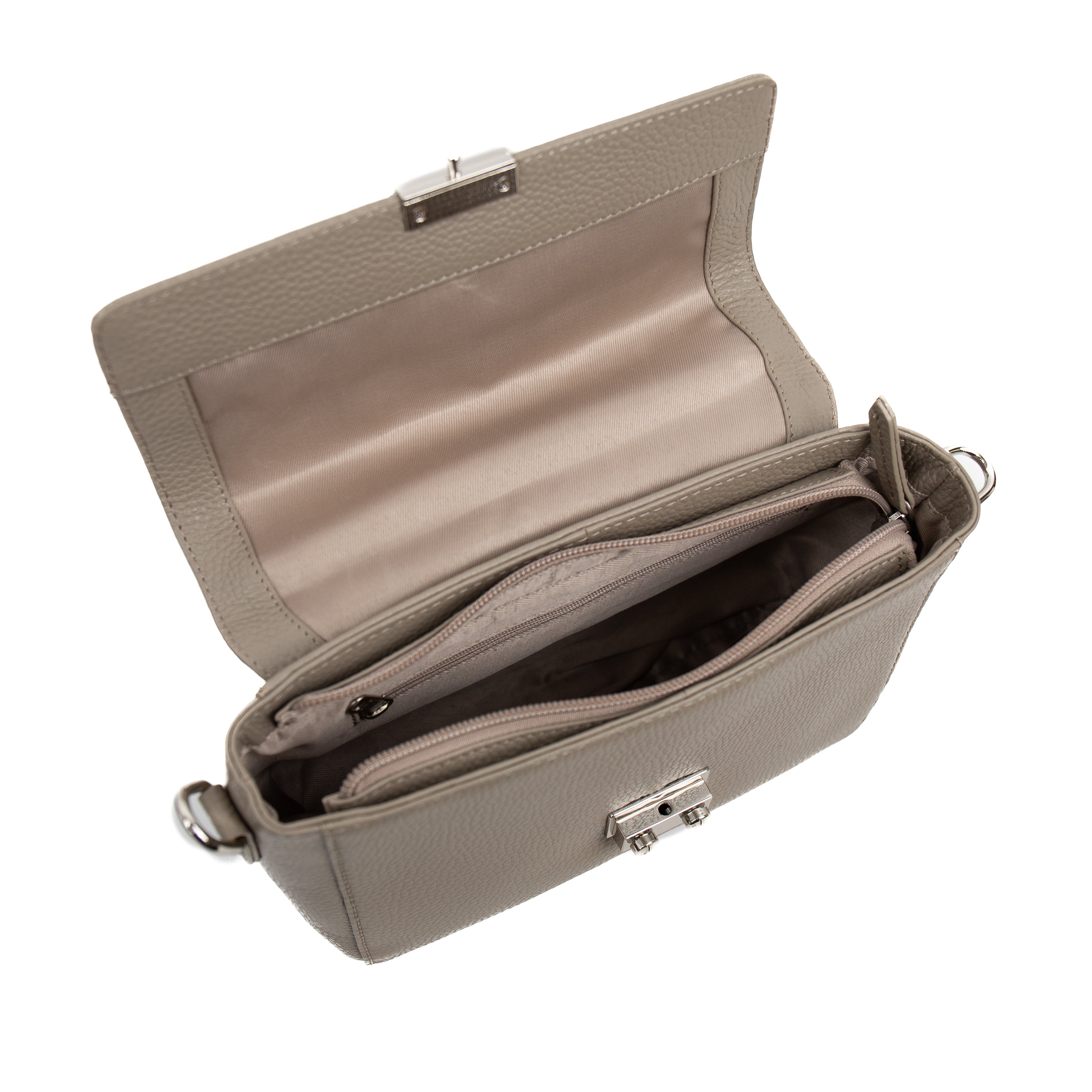 2. Chance: Hand-/Umhängetasche 'Hailey' Silver Mink