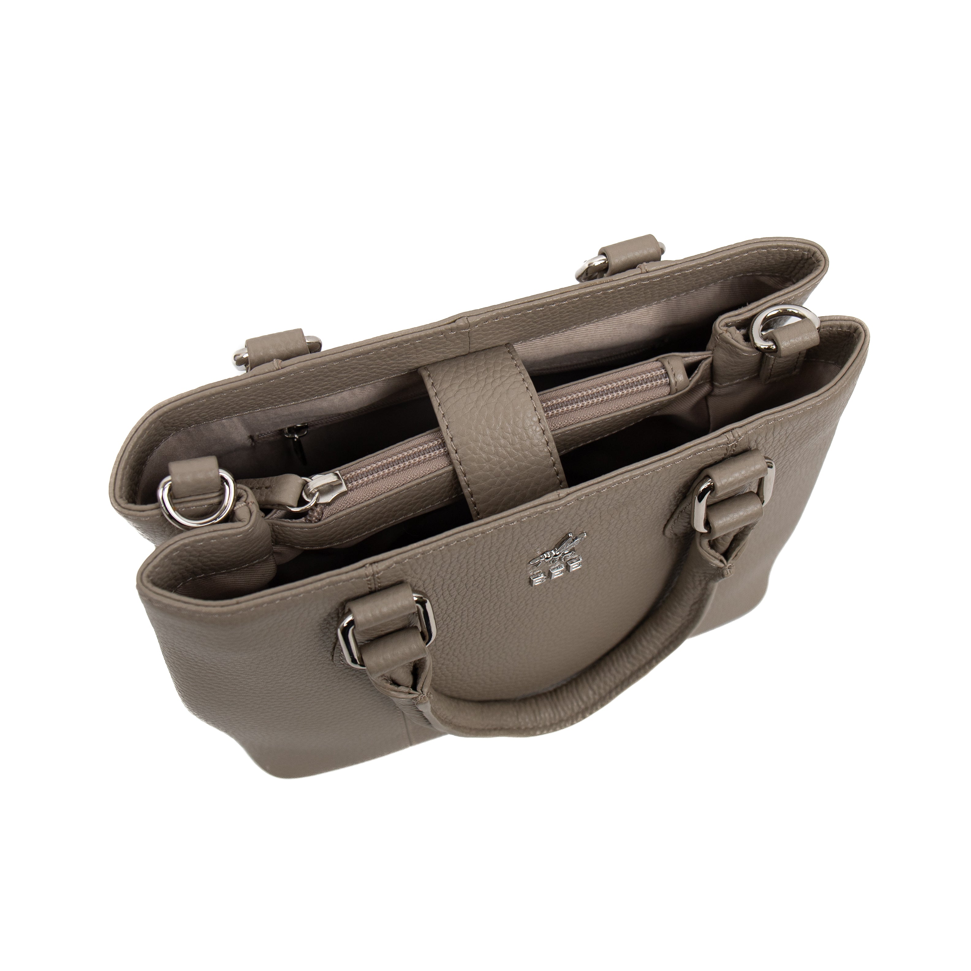 Hand-/Umhängetasche 'Kate' Silver Mink