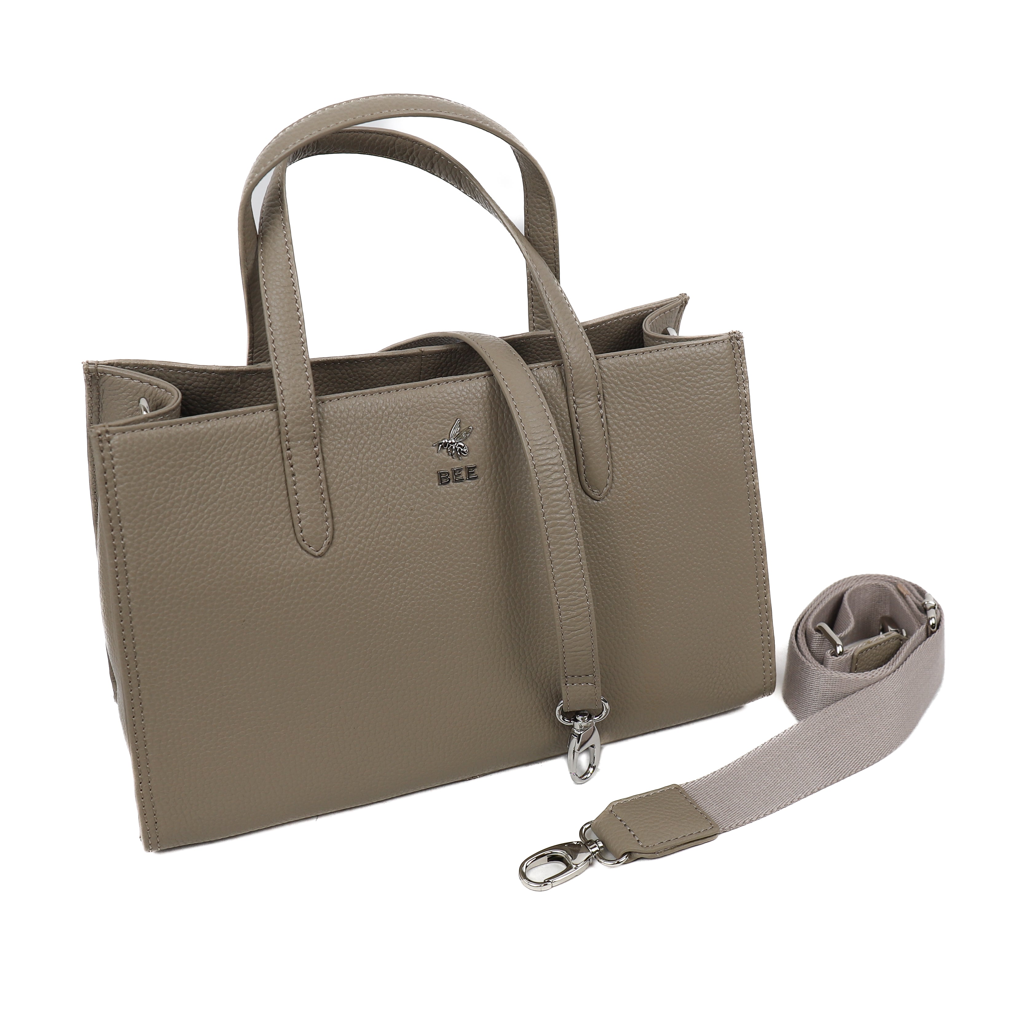 Hand-/Umhängetasche 'Emily' Silver Mink