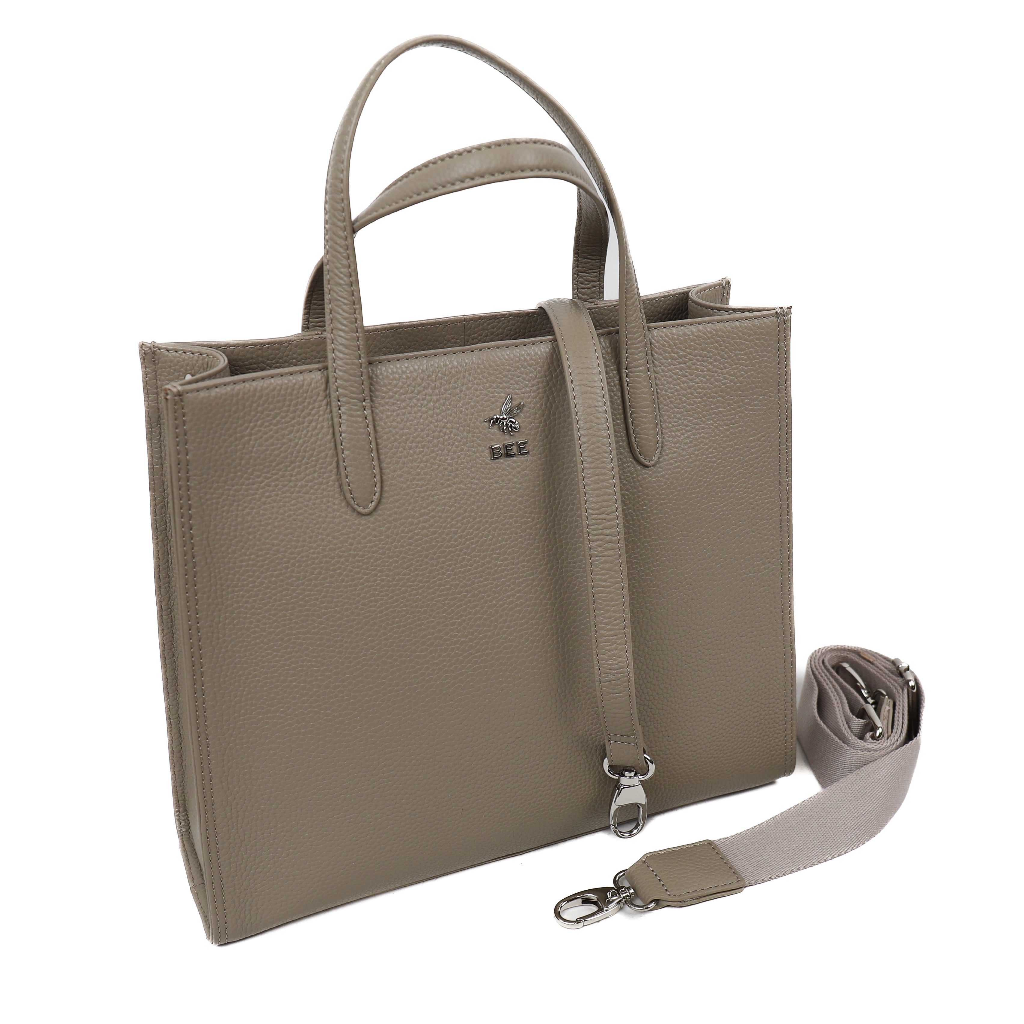 Hand-/Umhängetasche 'Charlotte' Silver Mink