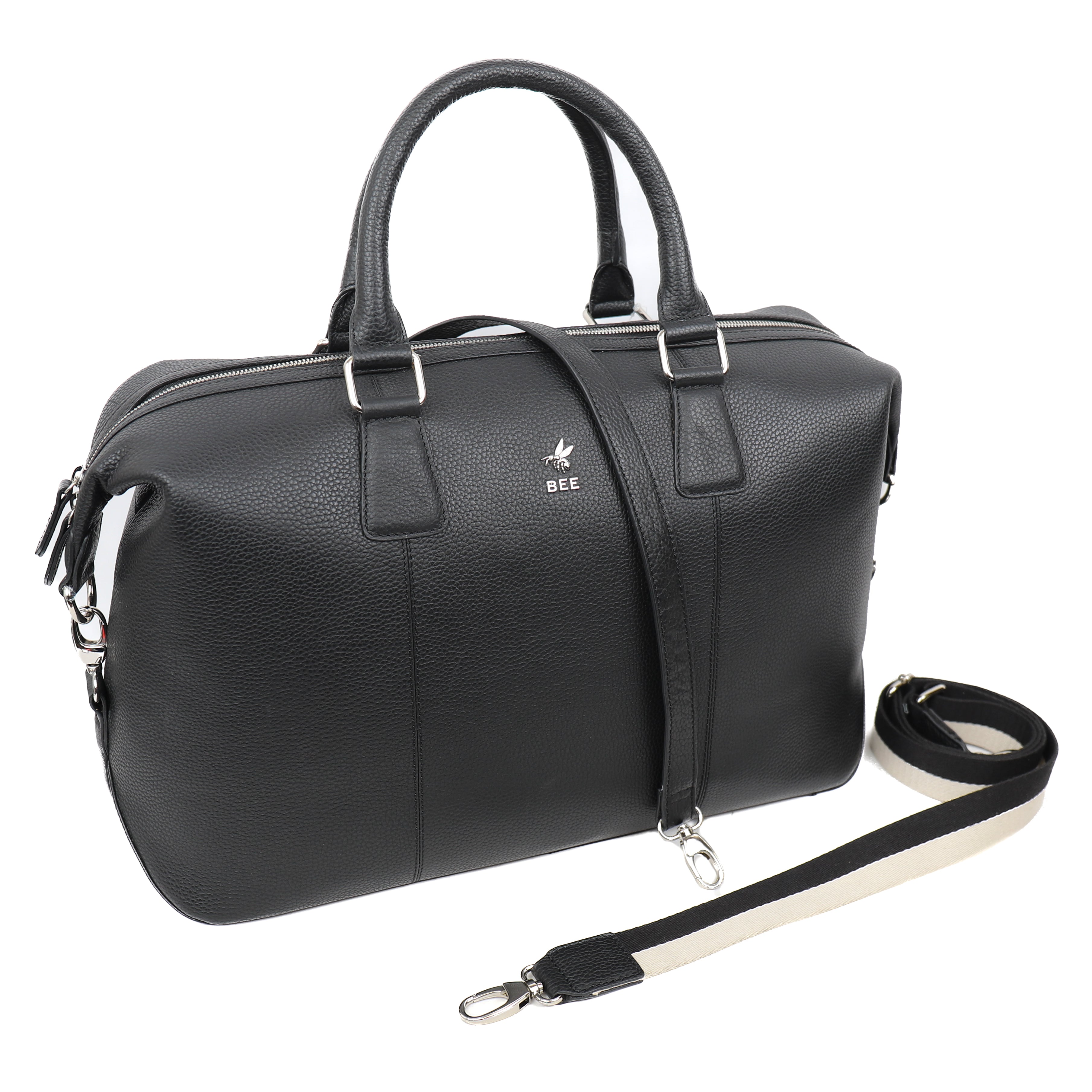 Wochenendtasche 'Daisy' Schwarz