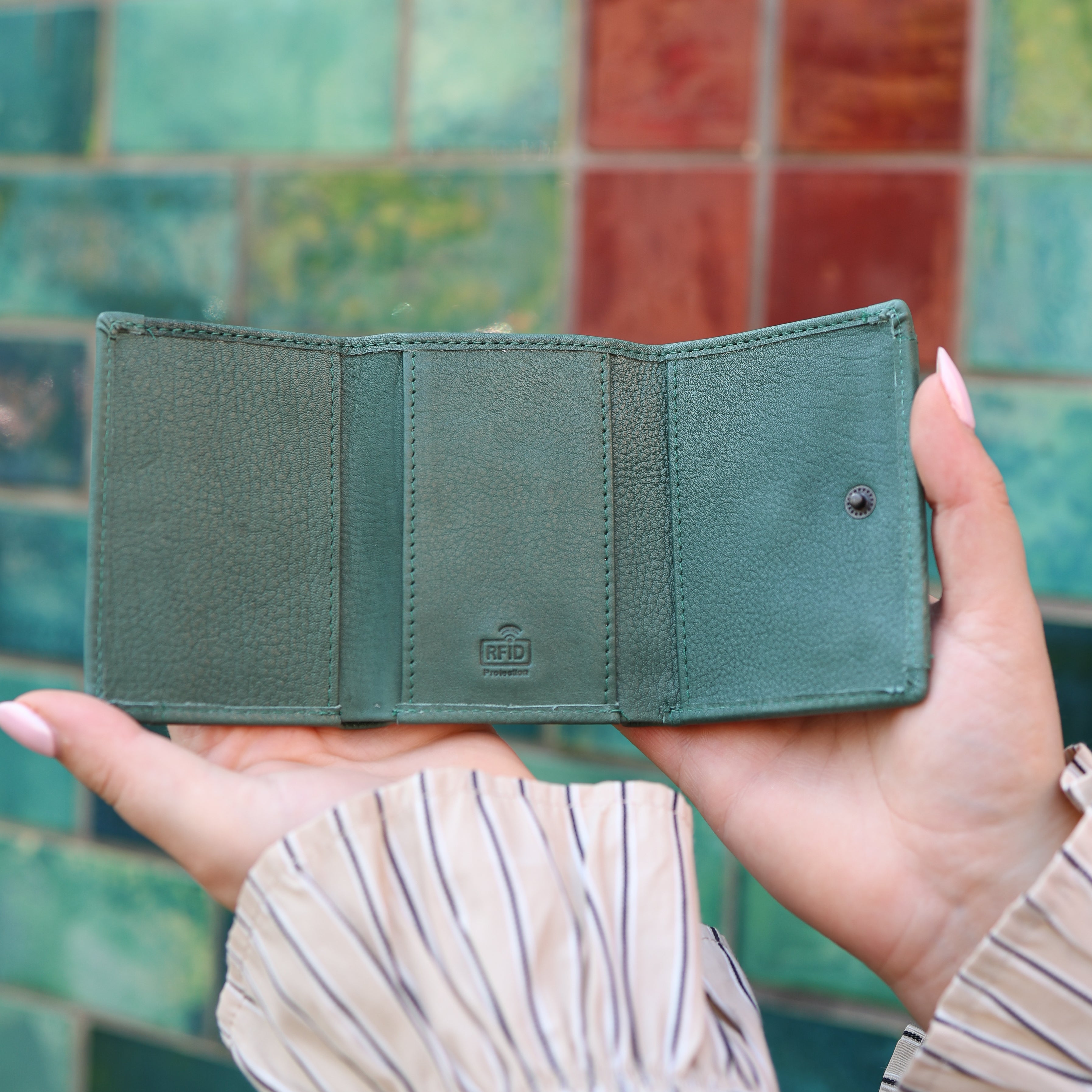 Geldbörse 'Nana' Aqua