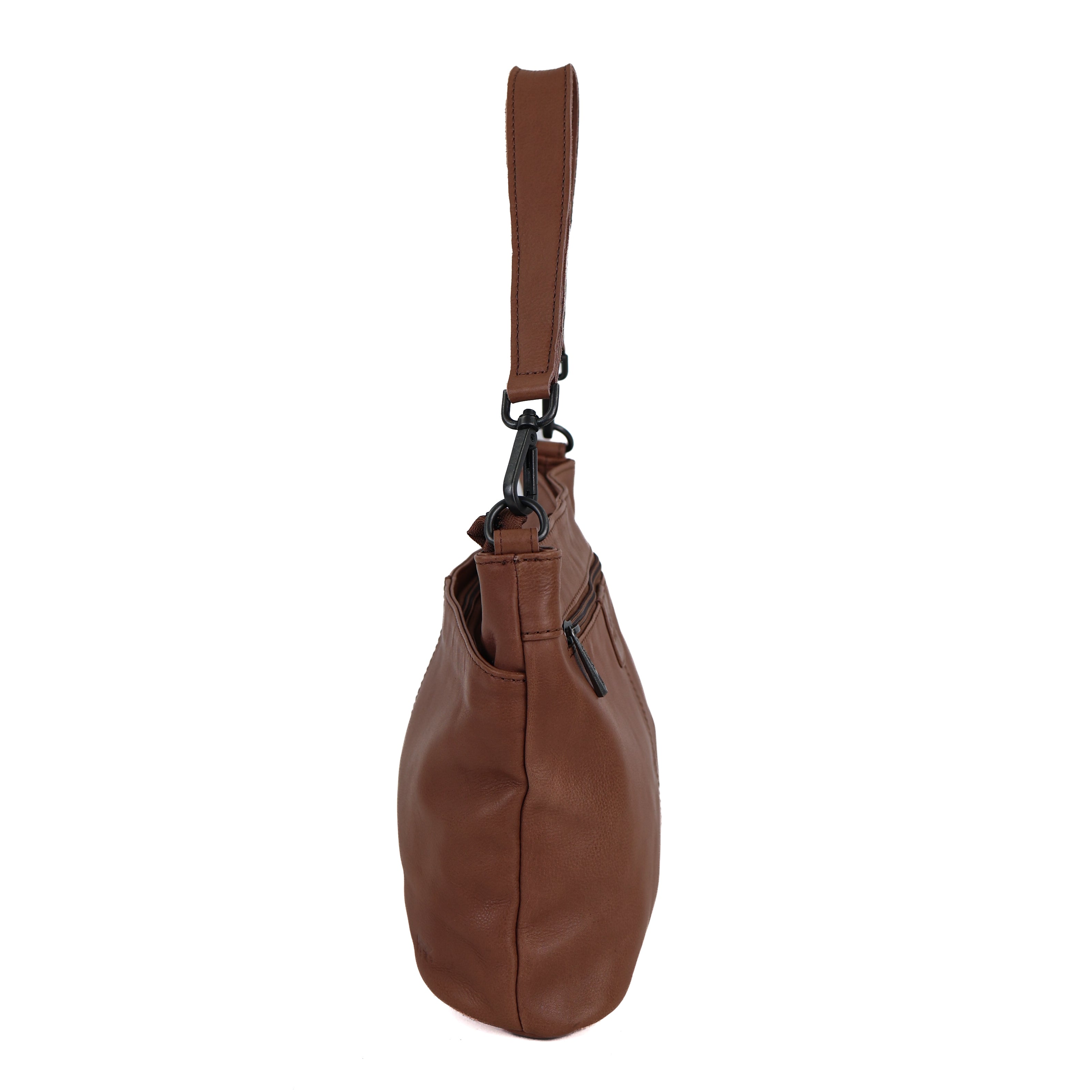 Hand-/Umhängetasche 'Angelica' cognac - CP 1536