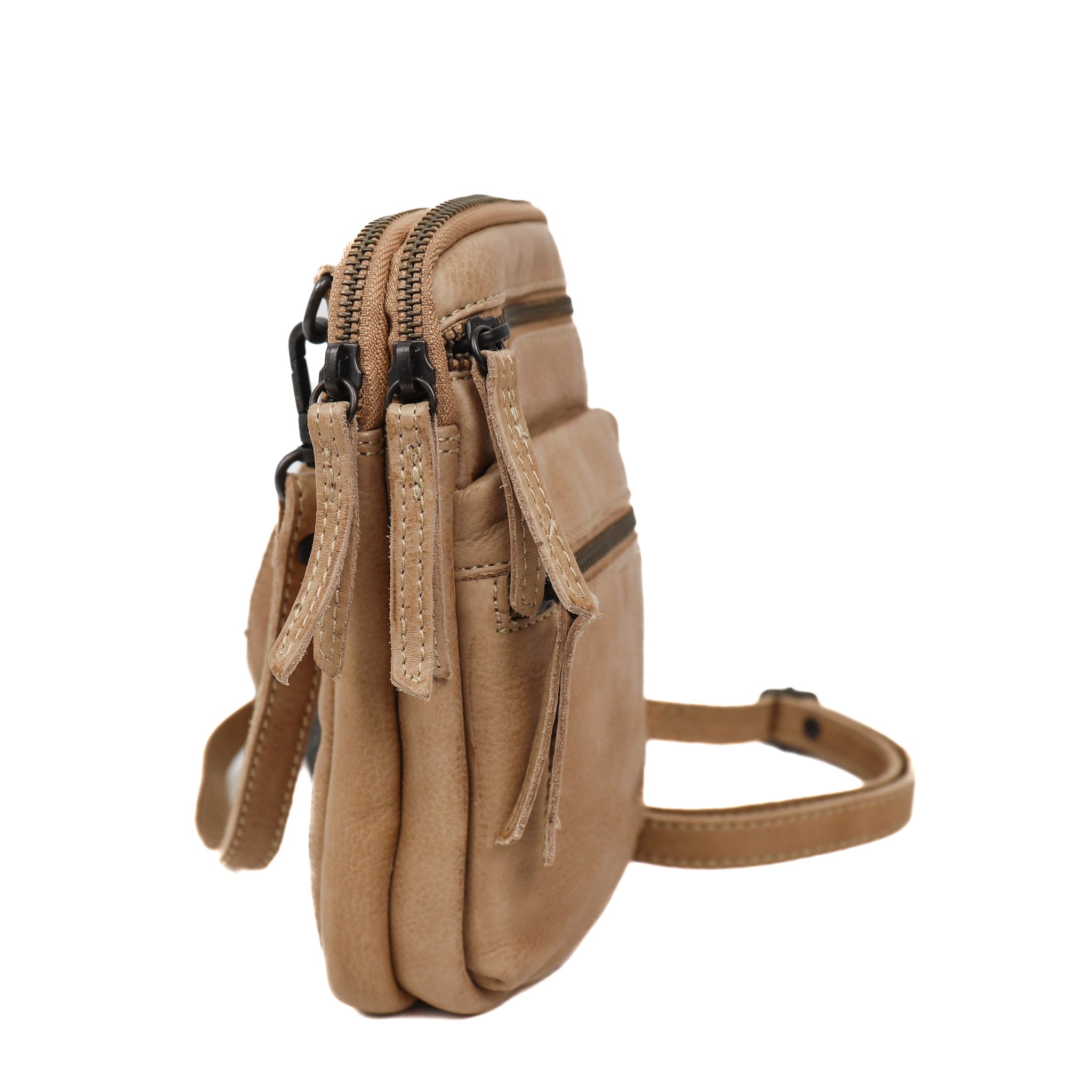 Kleine Umhängetasche 'Toni' beige