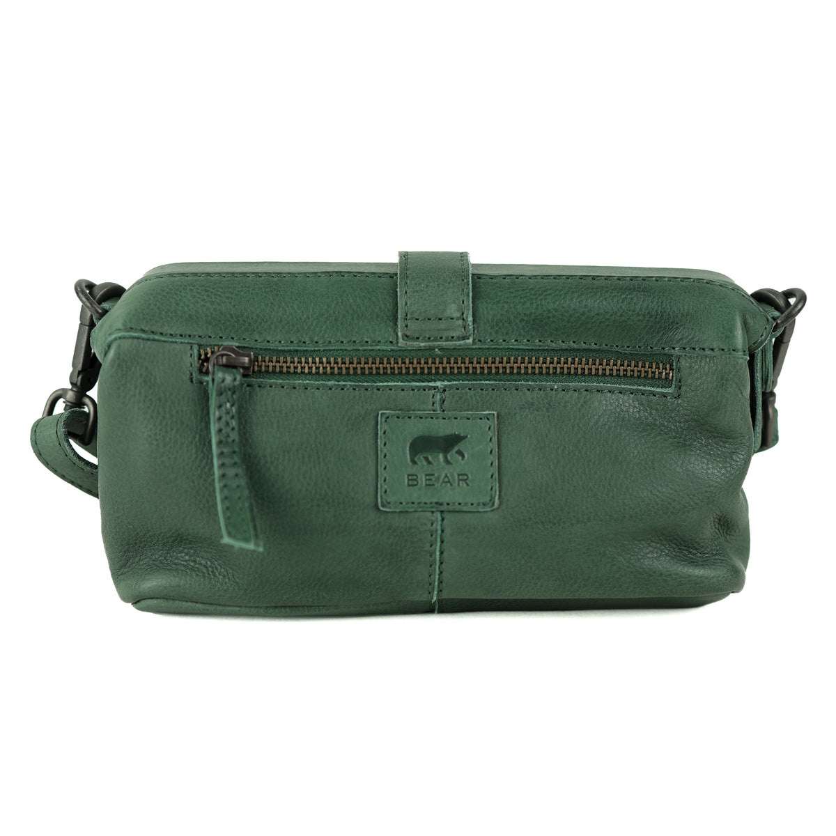 Clutch/dokterstasje 'Rio' forest green