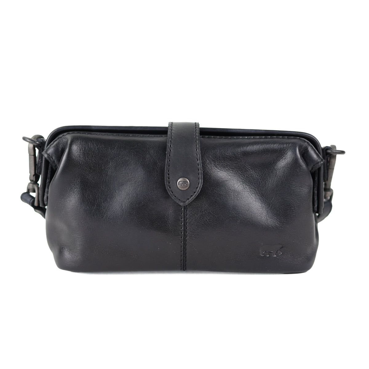 Clutch/dokterstasje 'Rio' zwart