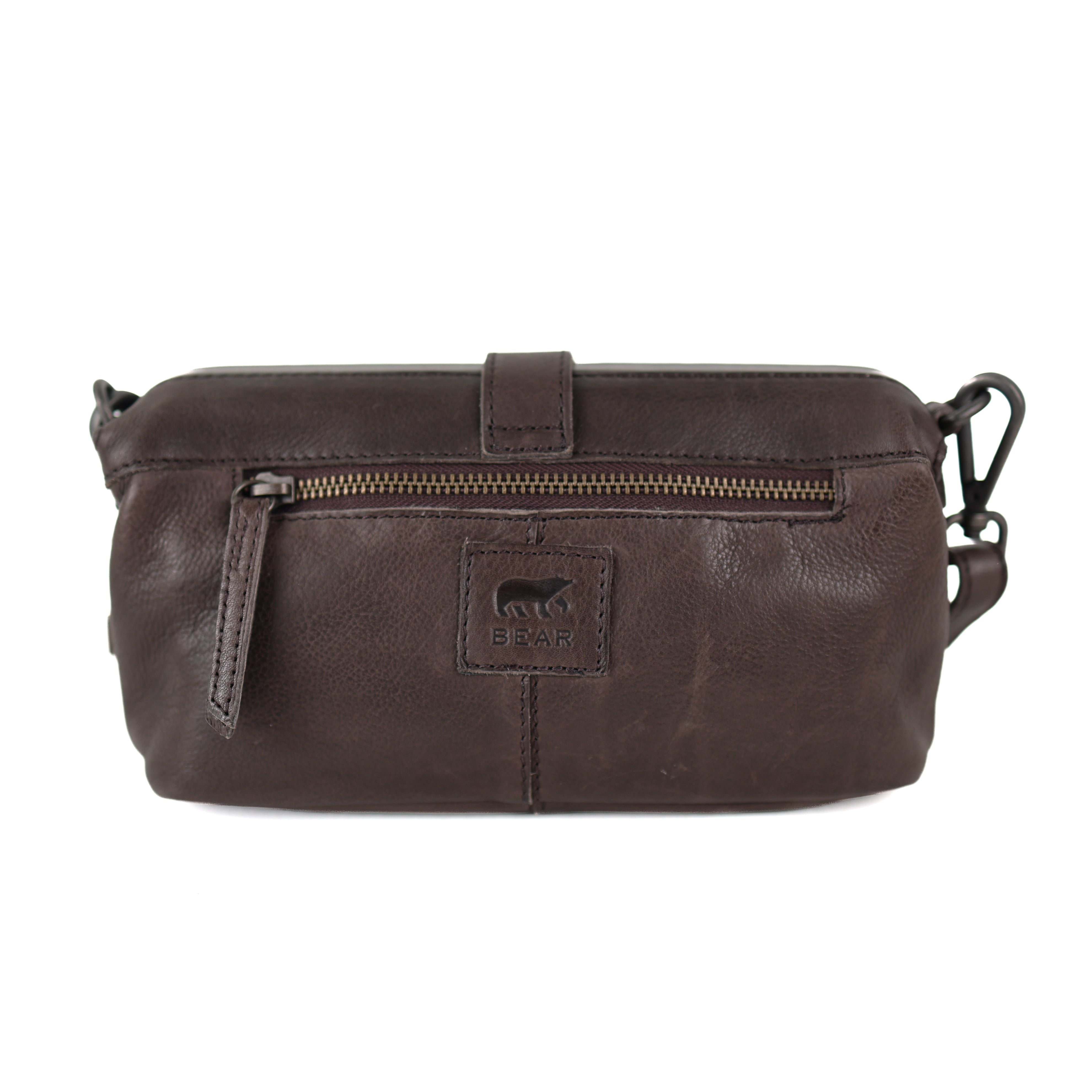 Clutch/dokterstasje 'Rio' chocolate