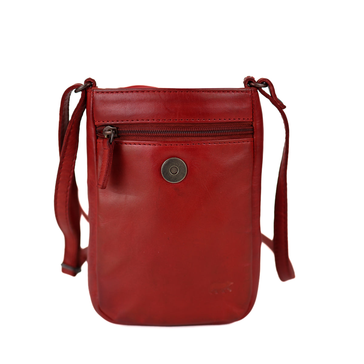 Telefoon-/schoudertasje 'Millie' rood