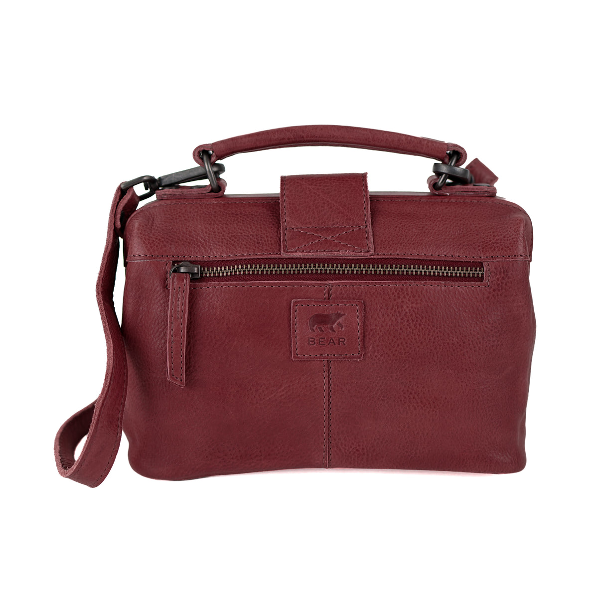 Mini-Arzttasche 'Julia' M merlot