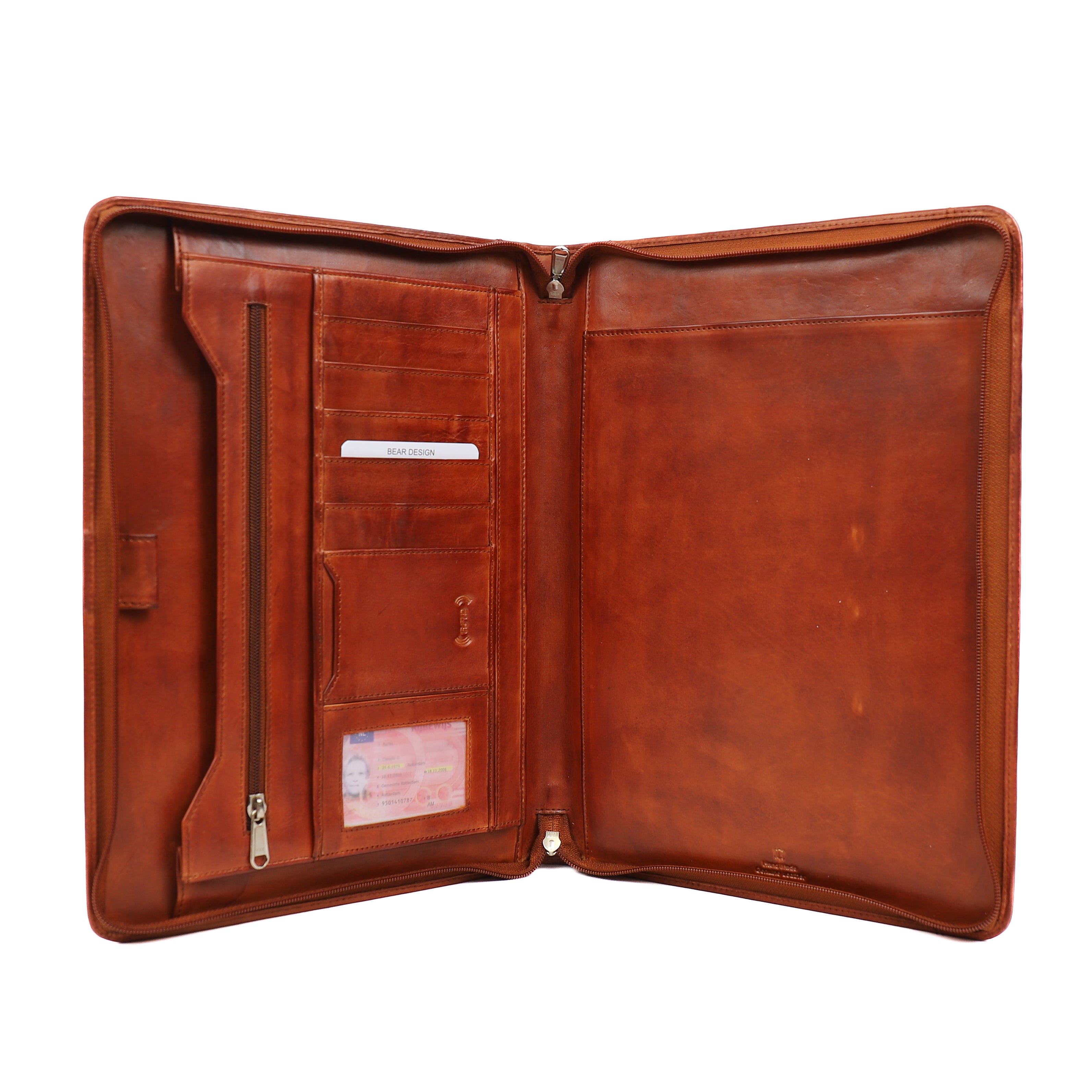 Schreibmappe 'Jos' cognac