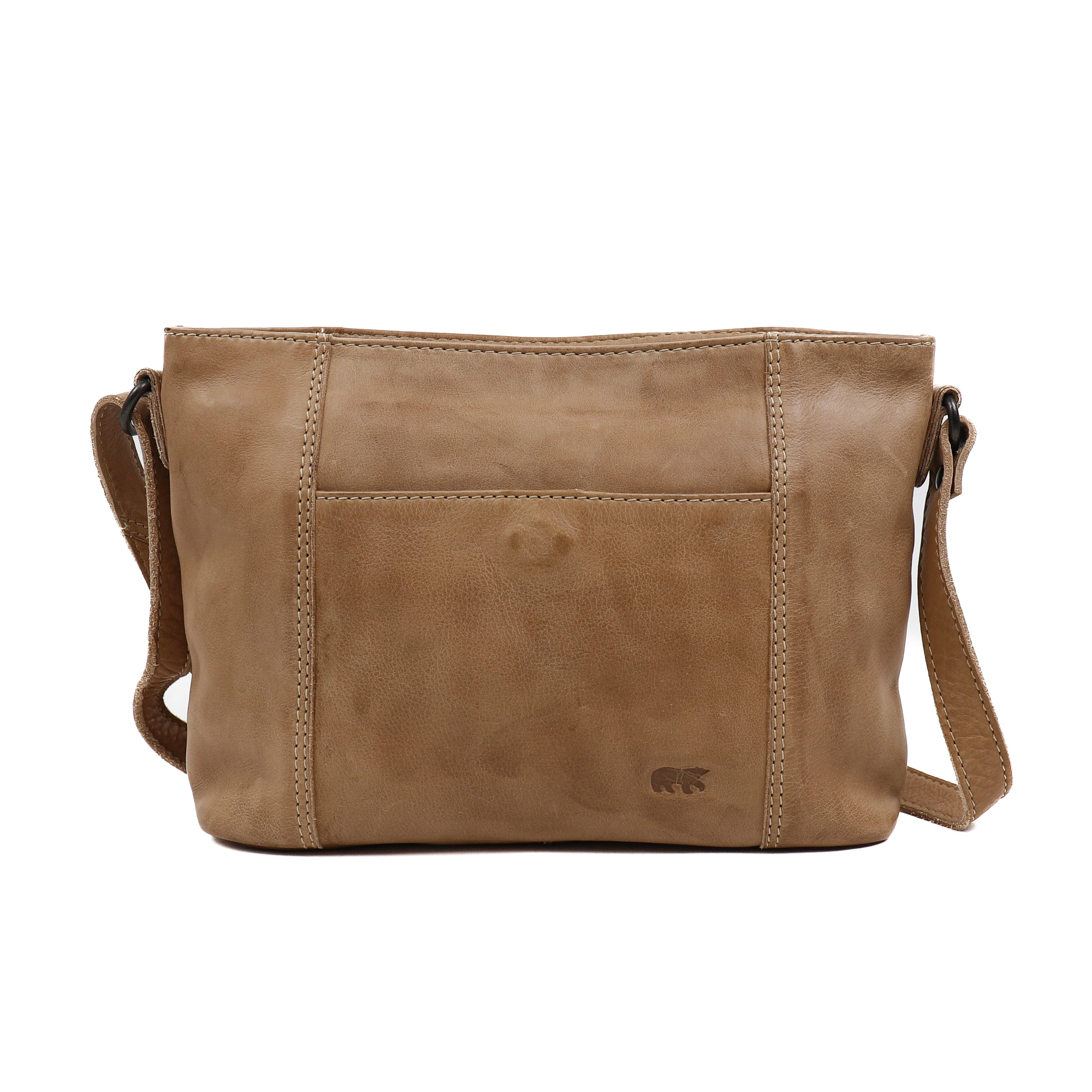 Kleine Umhängetasche 'Zoë' Beige