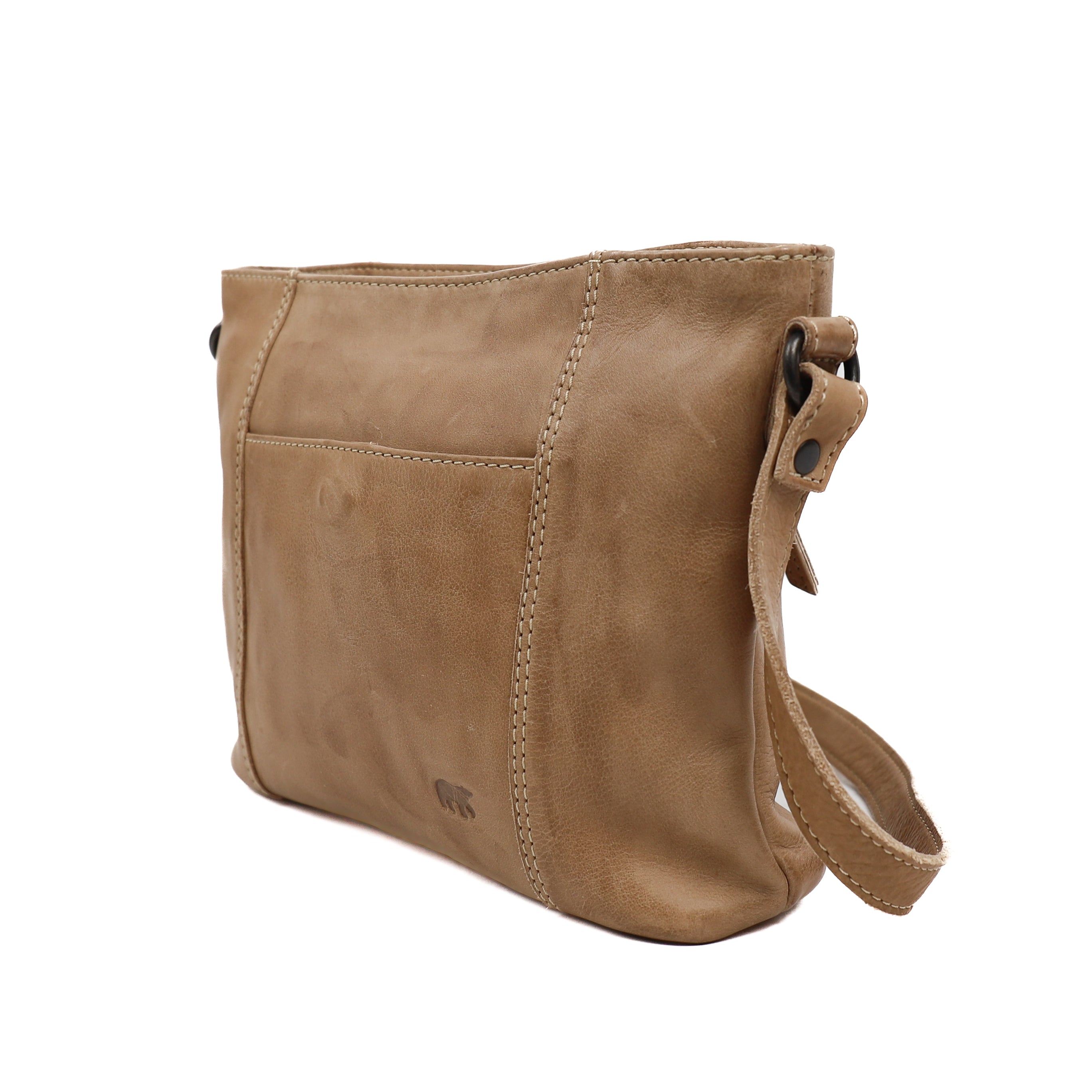 Kleine Umhängetasche 'Zoë' Beige