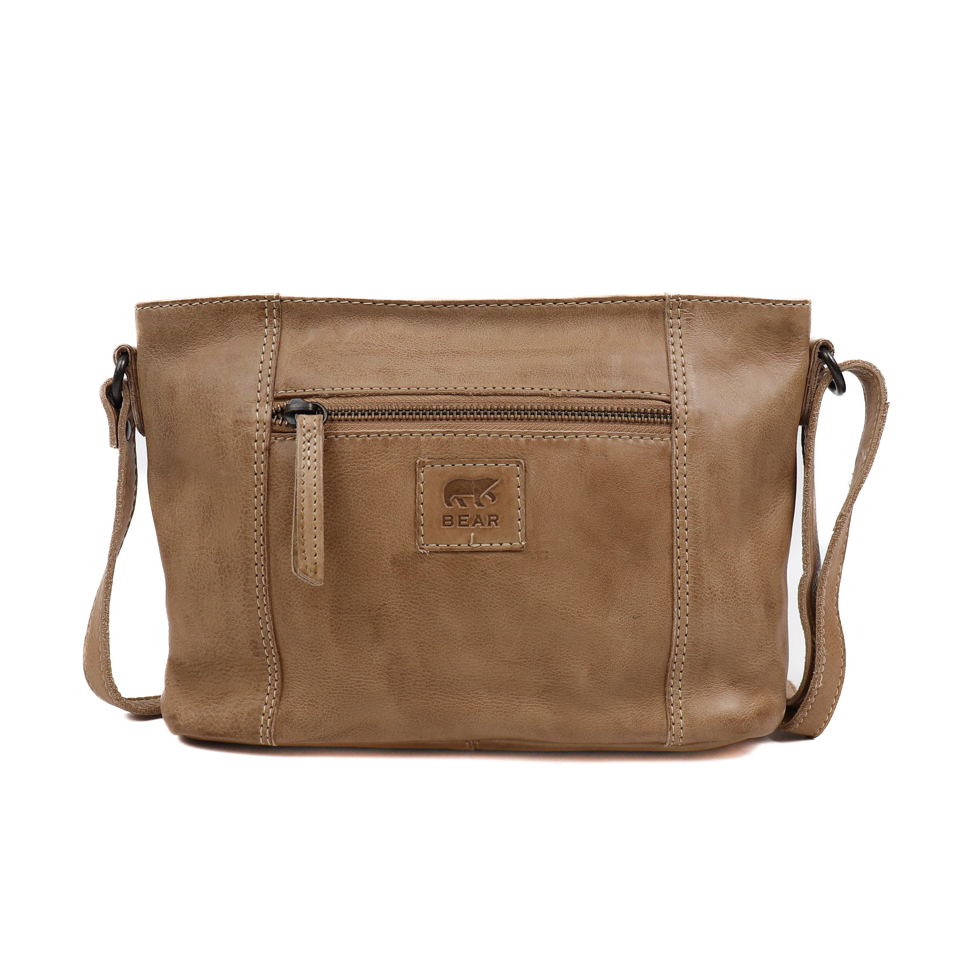 Kleine Umhängetasche 'Zoë' Beige