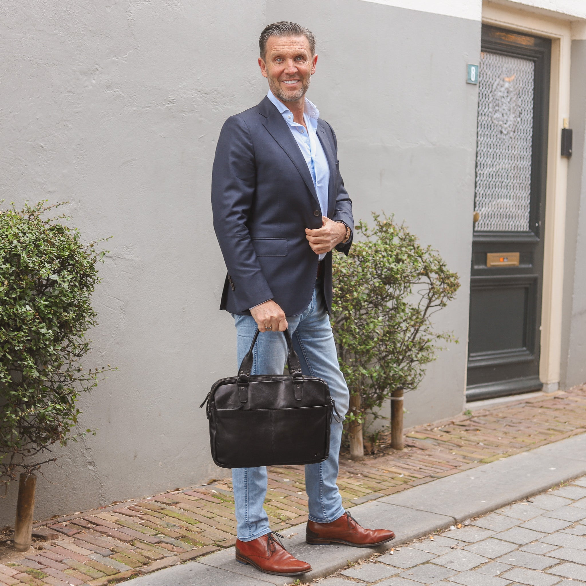 Laptoptasche 'Teun' schwarz - CL 41022