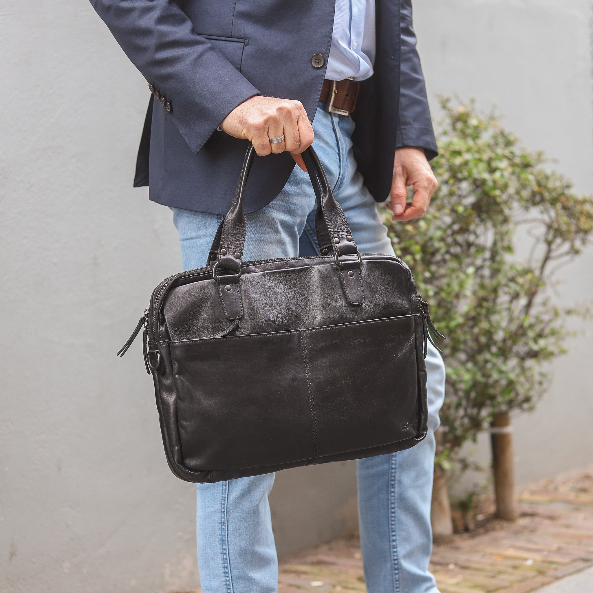 Laptoptasche 'Teun' schwarz - CL 41022