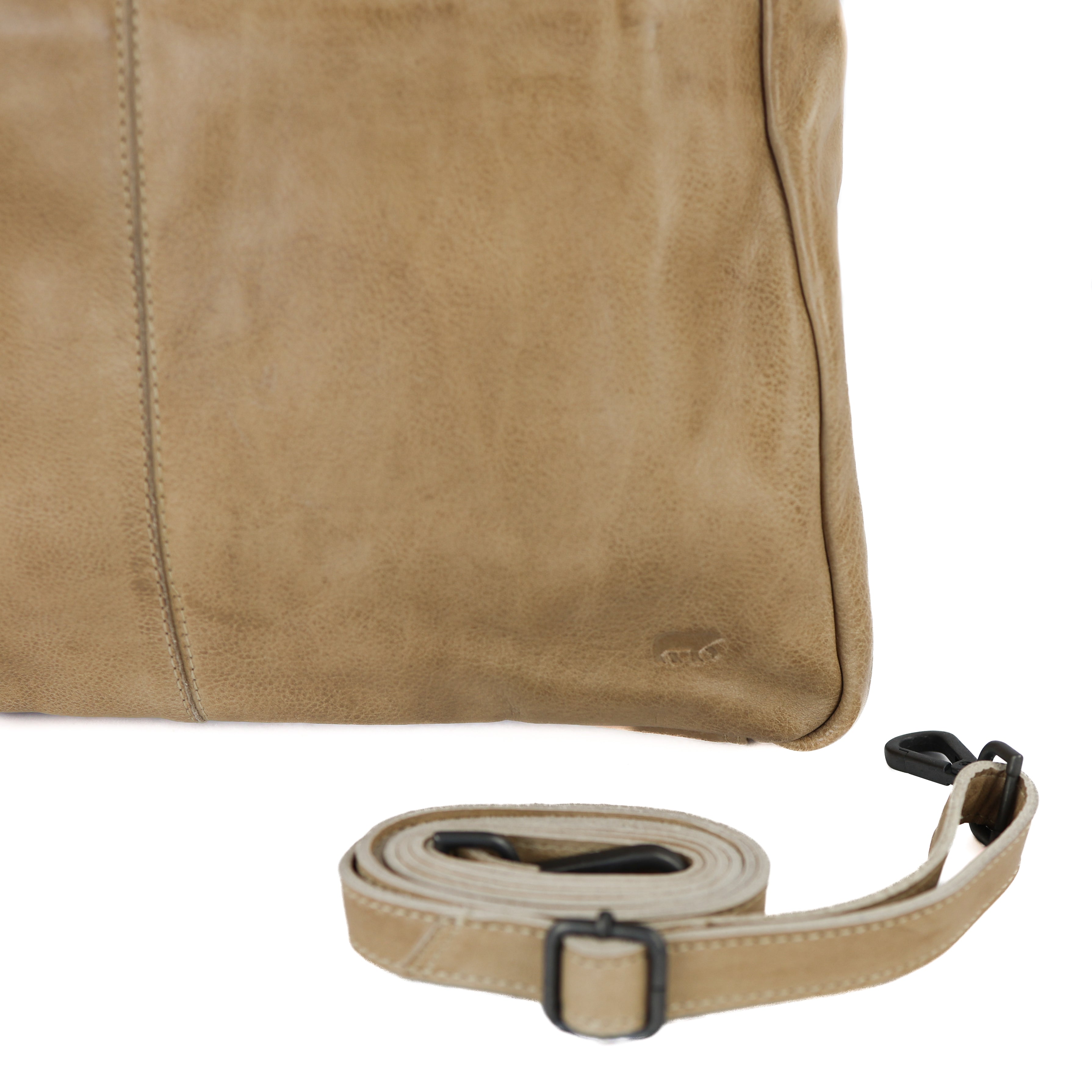 Hand-/Umhängetasche 'Els' Beige