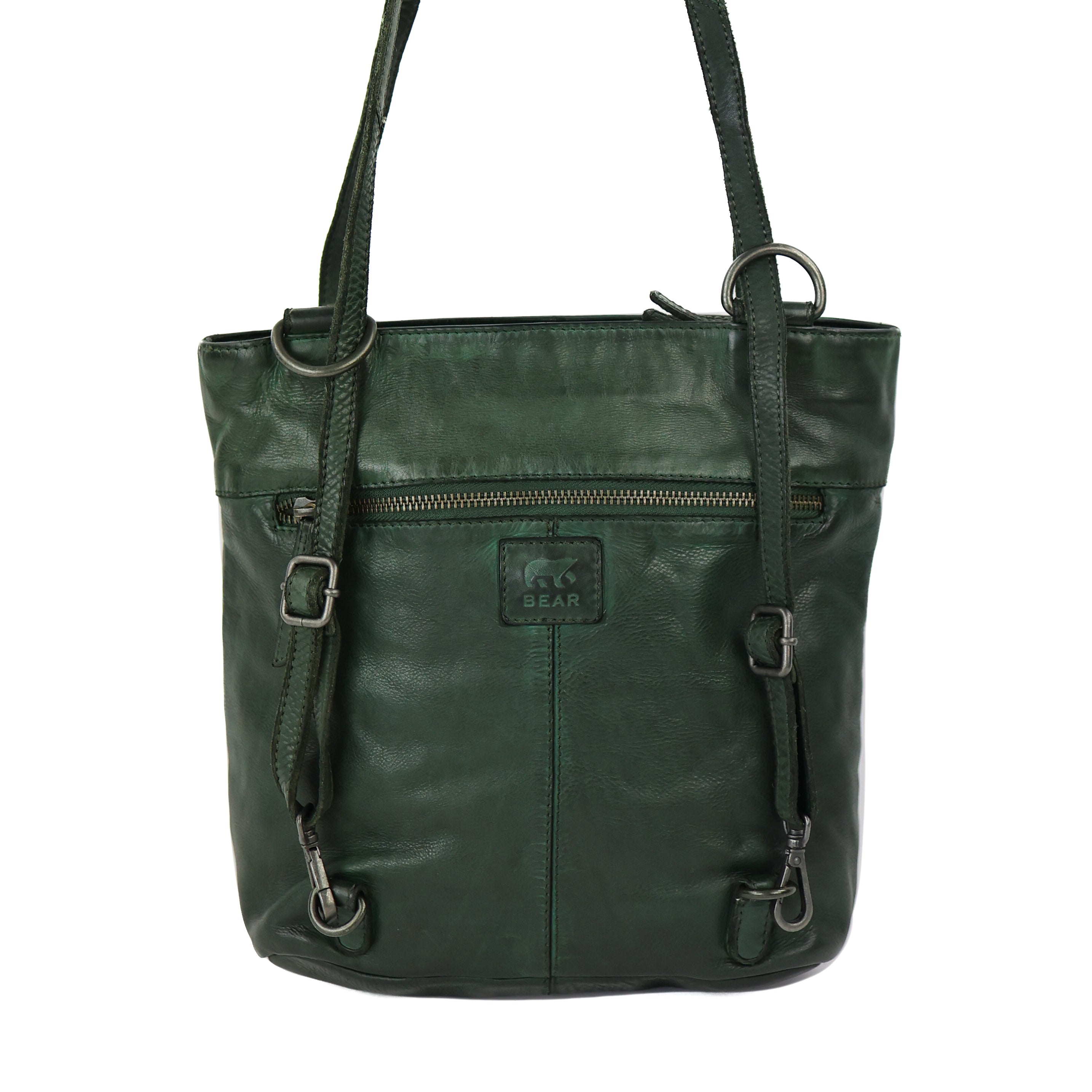 Rucksack/Umhängetasche 'Sandy' Grün
