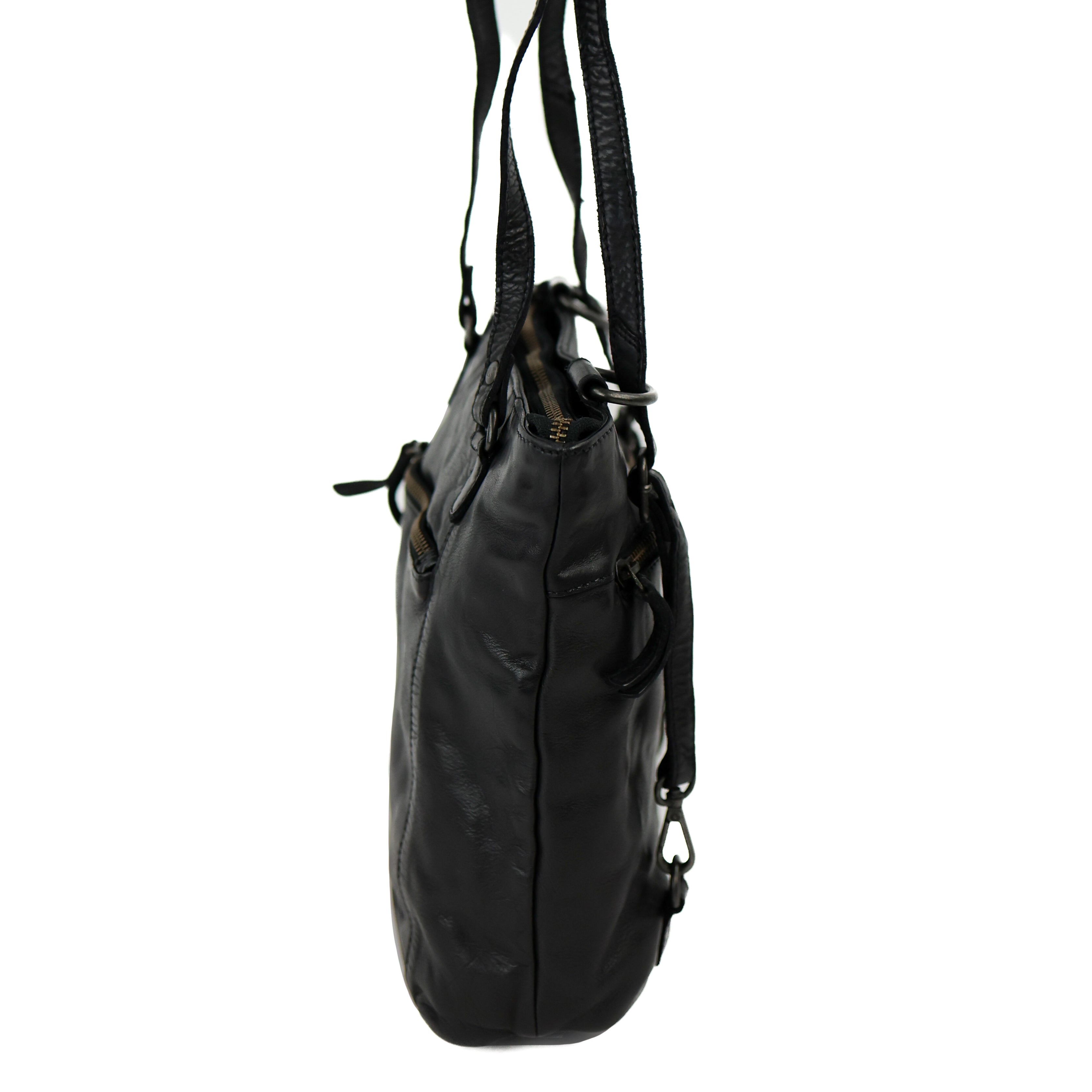 Rucksack/Umhängetasche 'Sandy' Schwarz