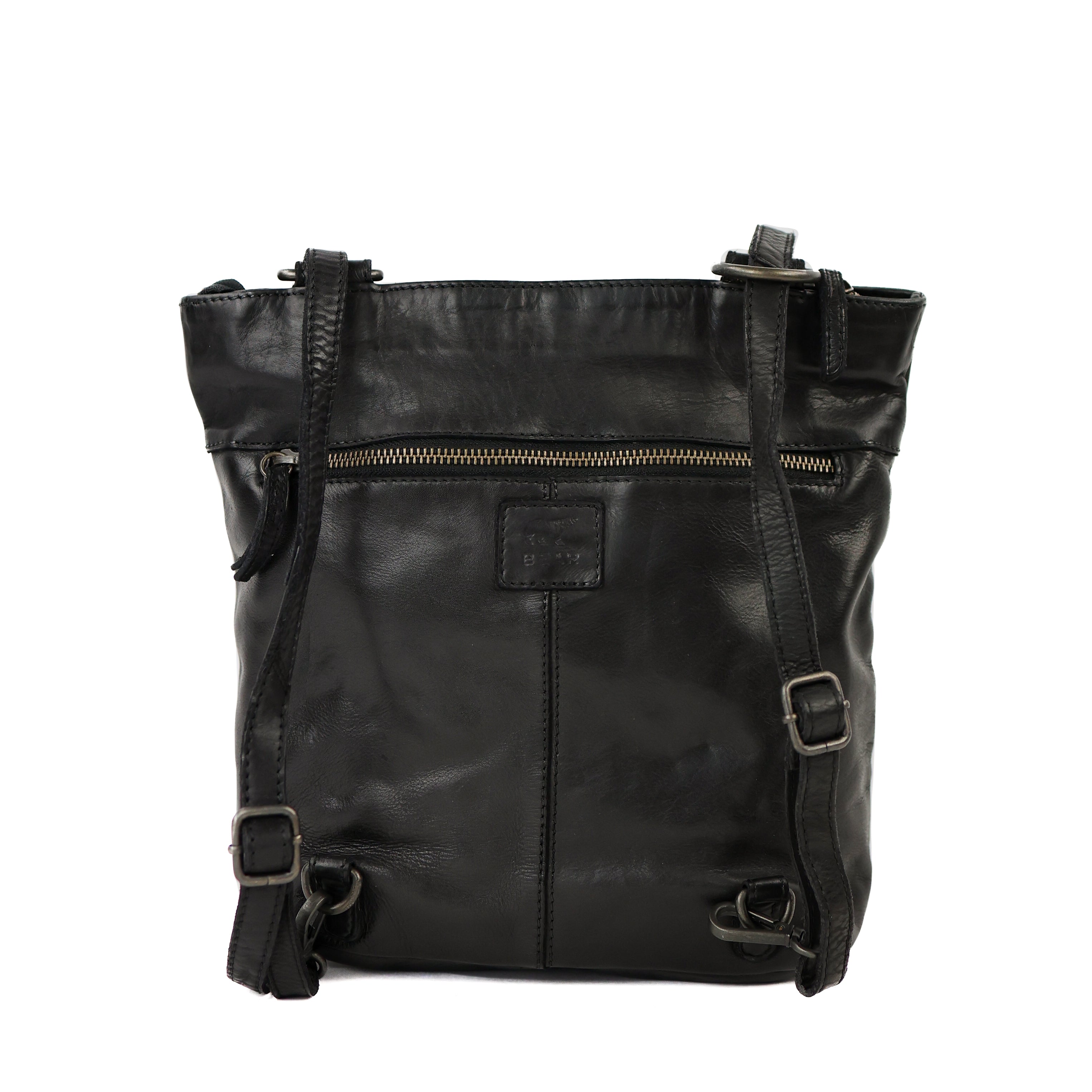 Rucksack/Umhängetasche 'Sandy' Schwarz