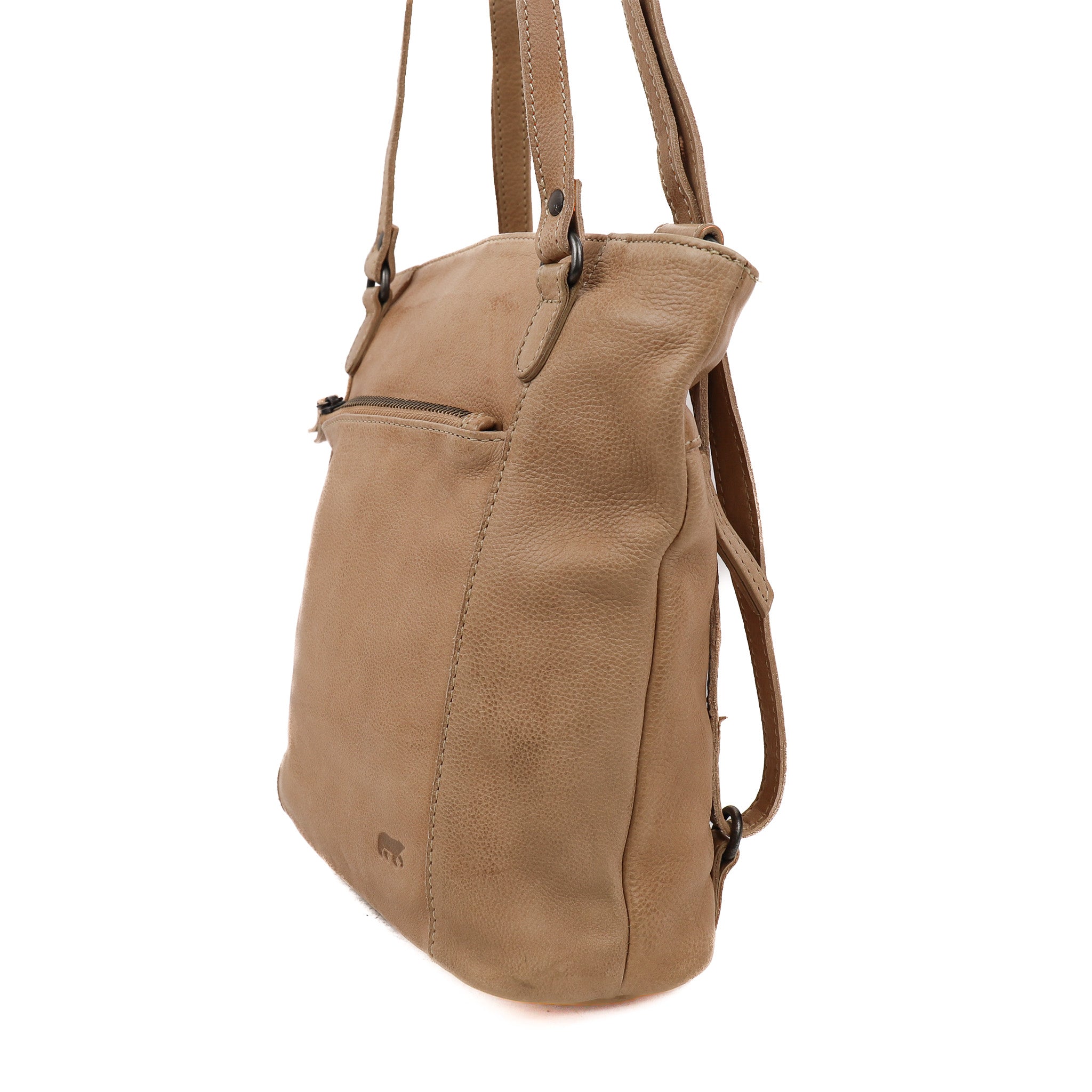 Rucksack/Umhängetasche 'Sandy' Beige