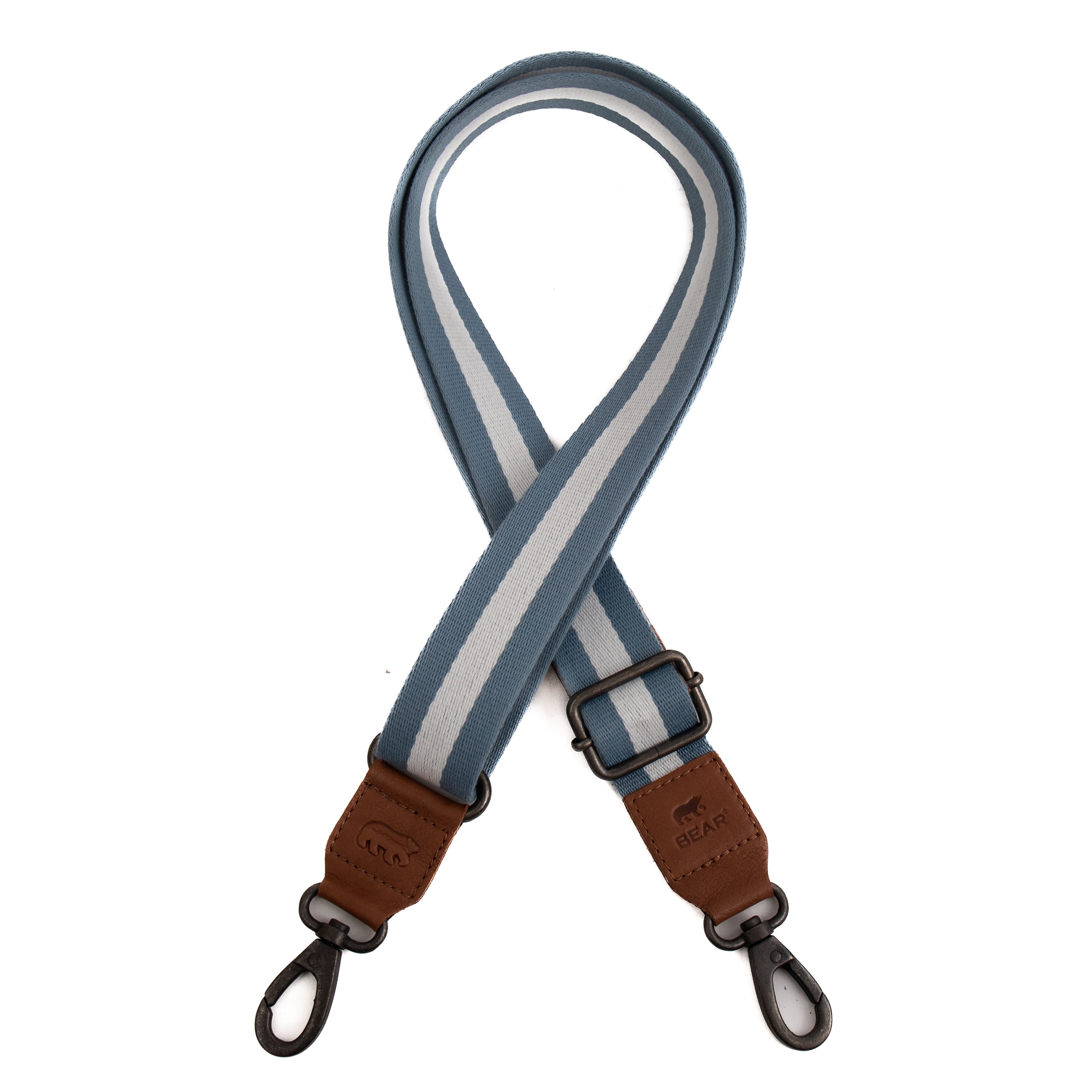 Bag Strap 'Puck' Hellblau/Weiß
