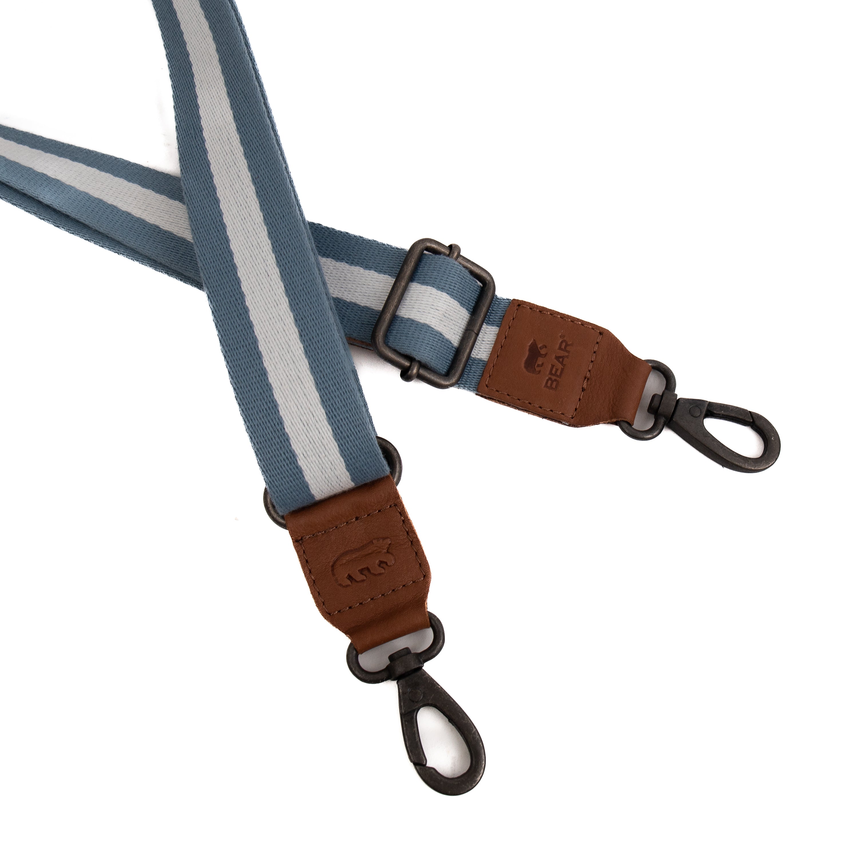 Bag Strap 'Puck' Hellblau/Weiß