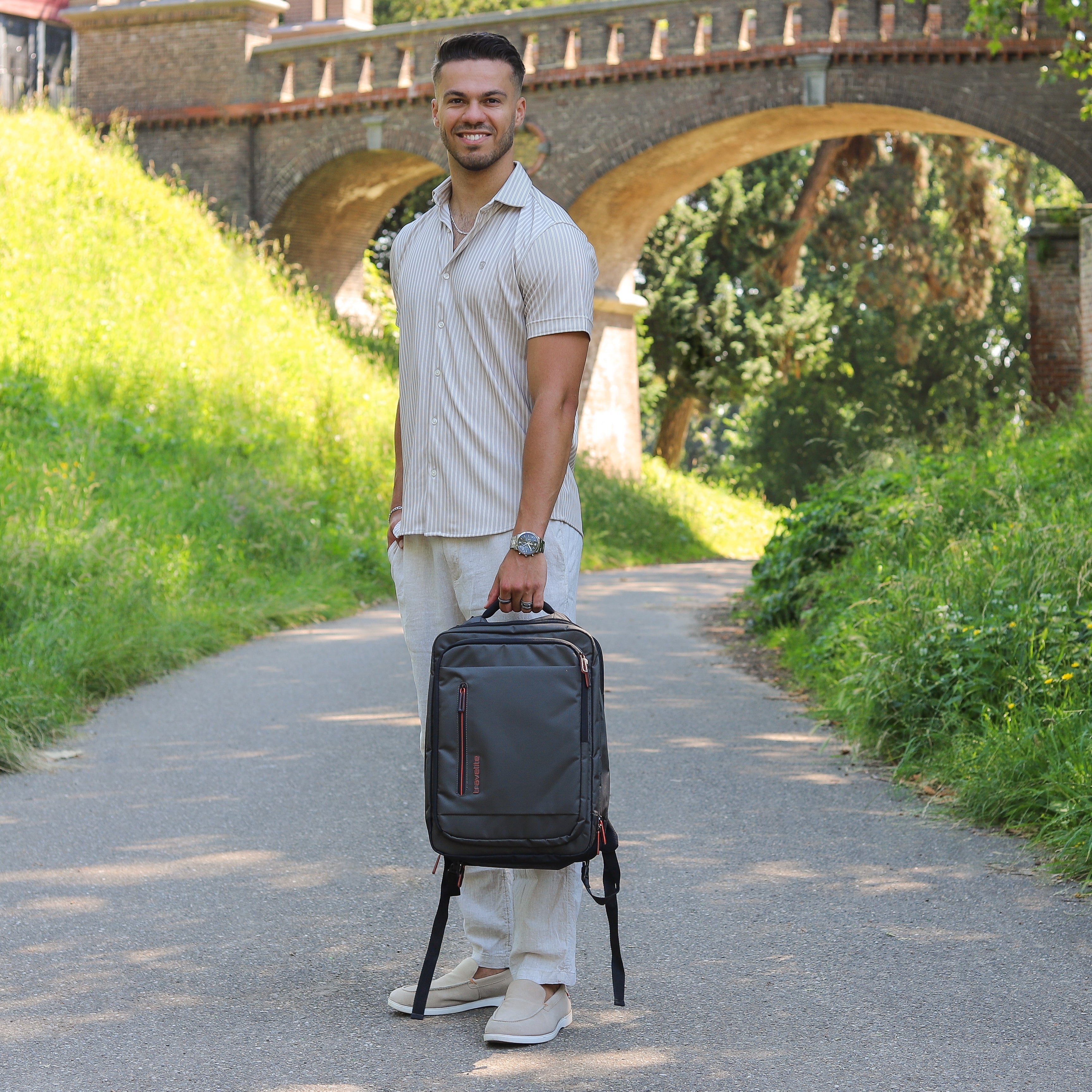 Crosslite Rucksack/Boarding Bag L Nature