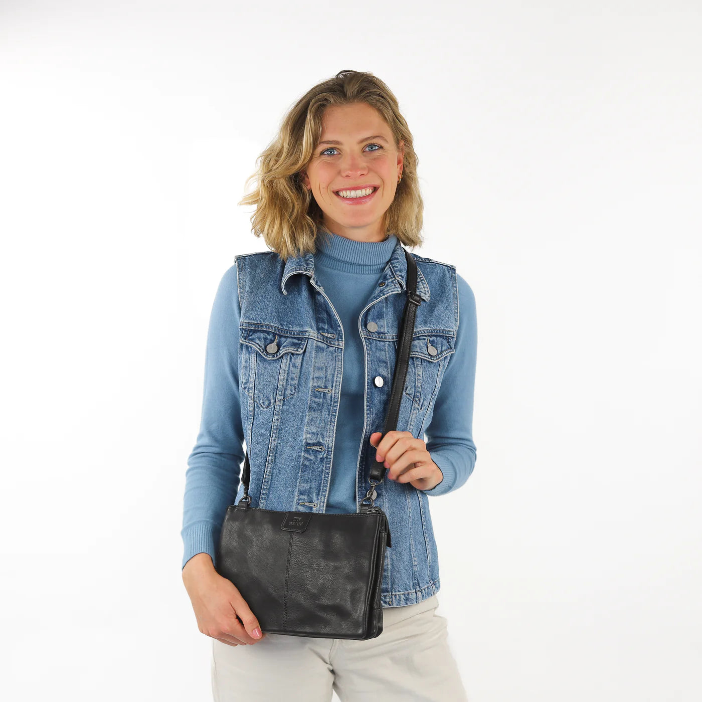 Portemonnaie Tasche 'Uma' XL Navy