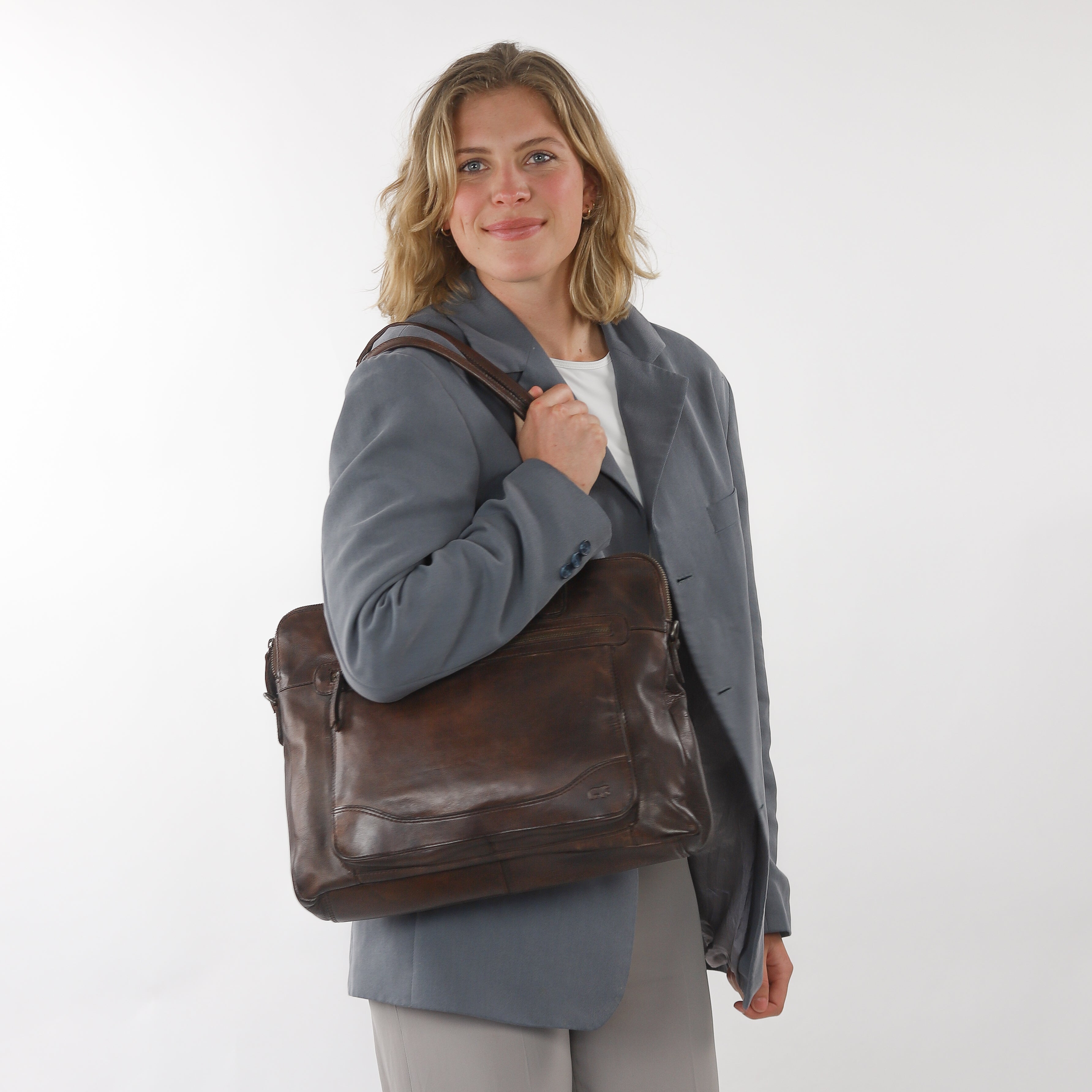 Hand-/Umhängetasche 'Lia' Schwarz