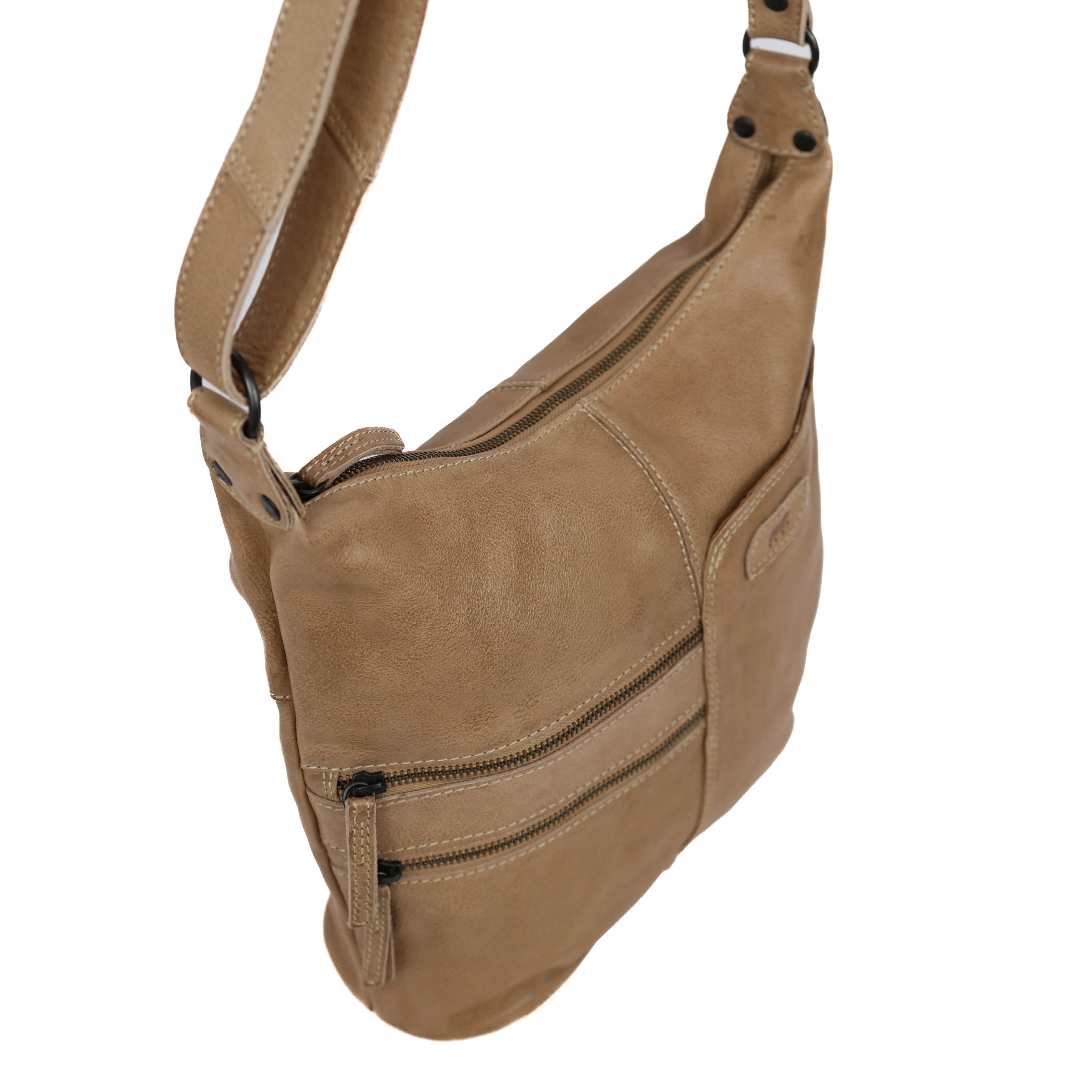 Umhängetasche 'Frieda' Beige