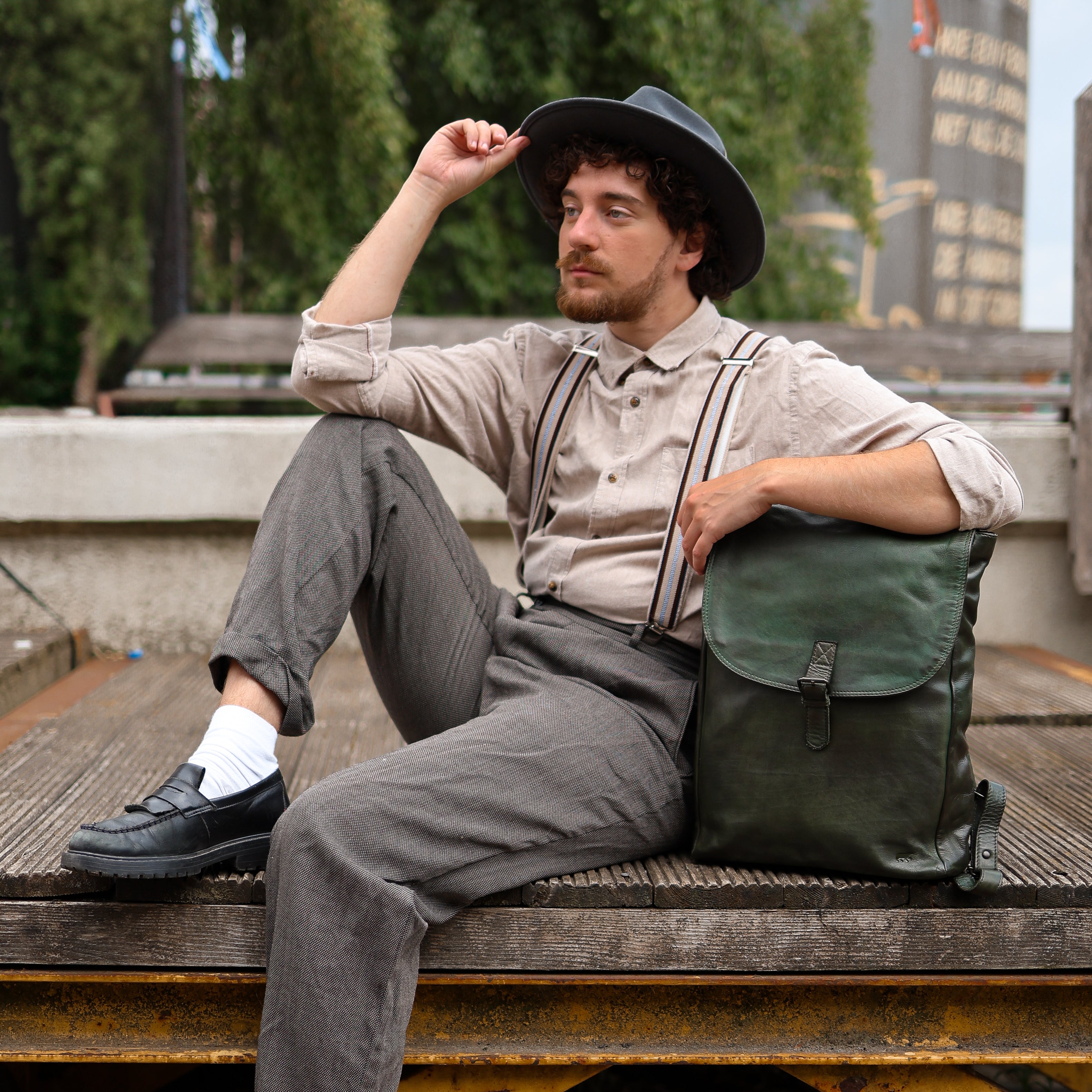Rucksack 'Rob' schwarz - CL 36502