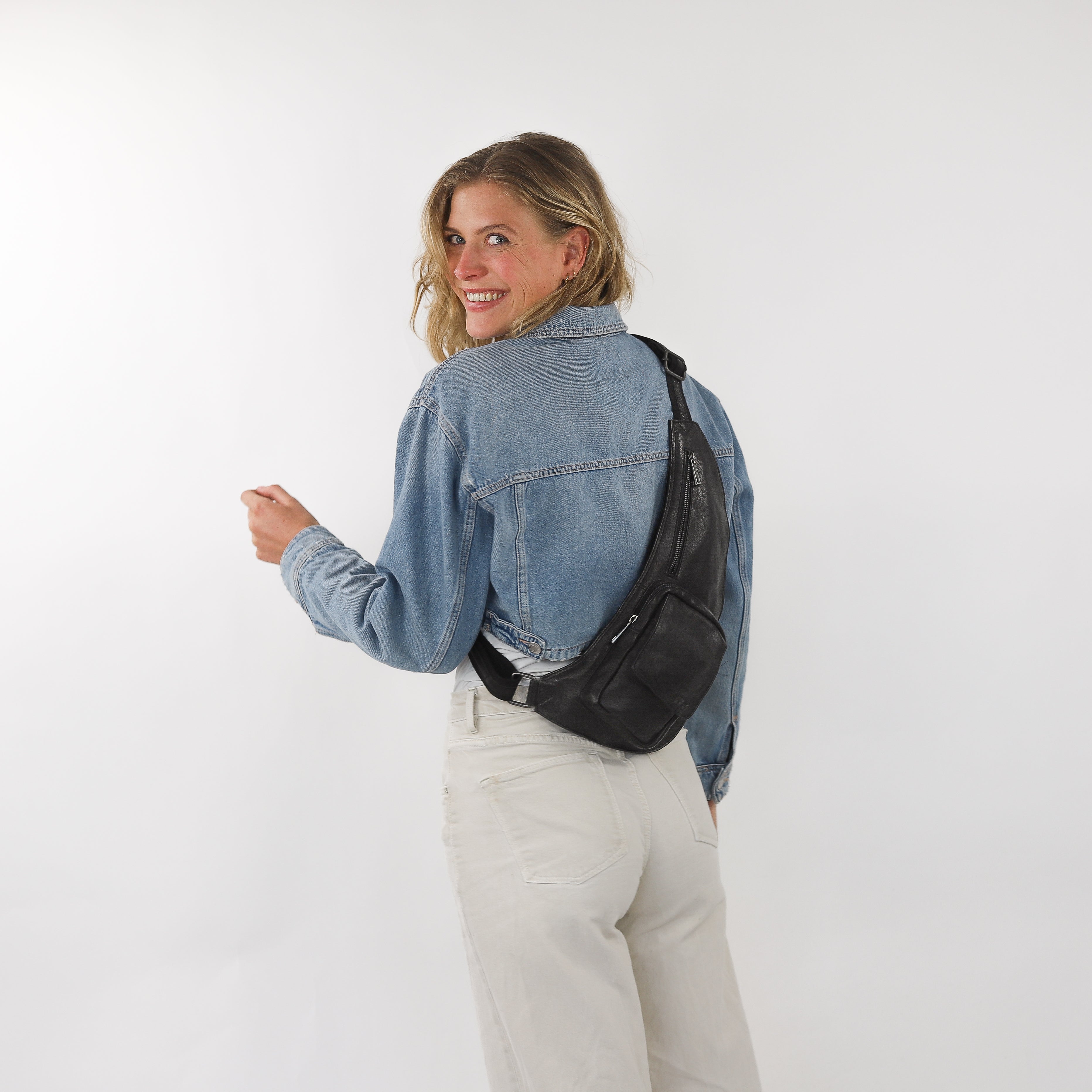 Crossbody Tasche 'Ranee' Schwarz
