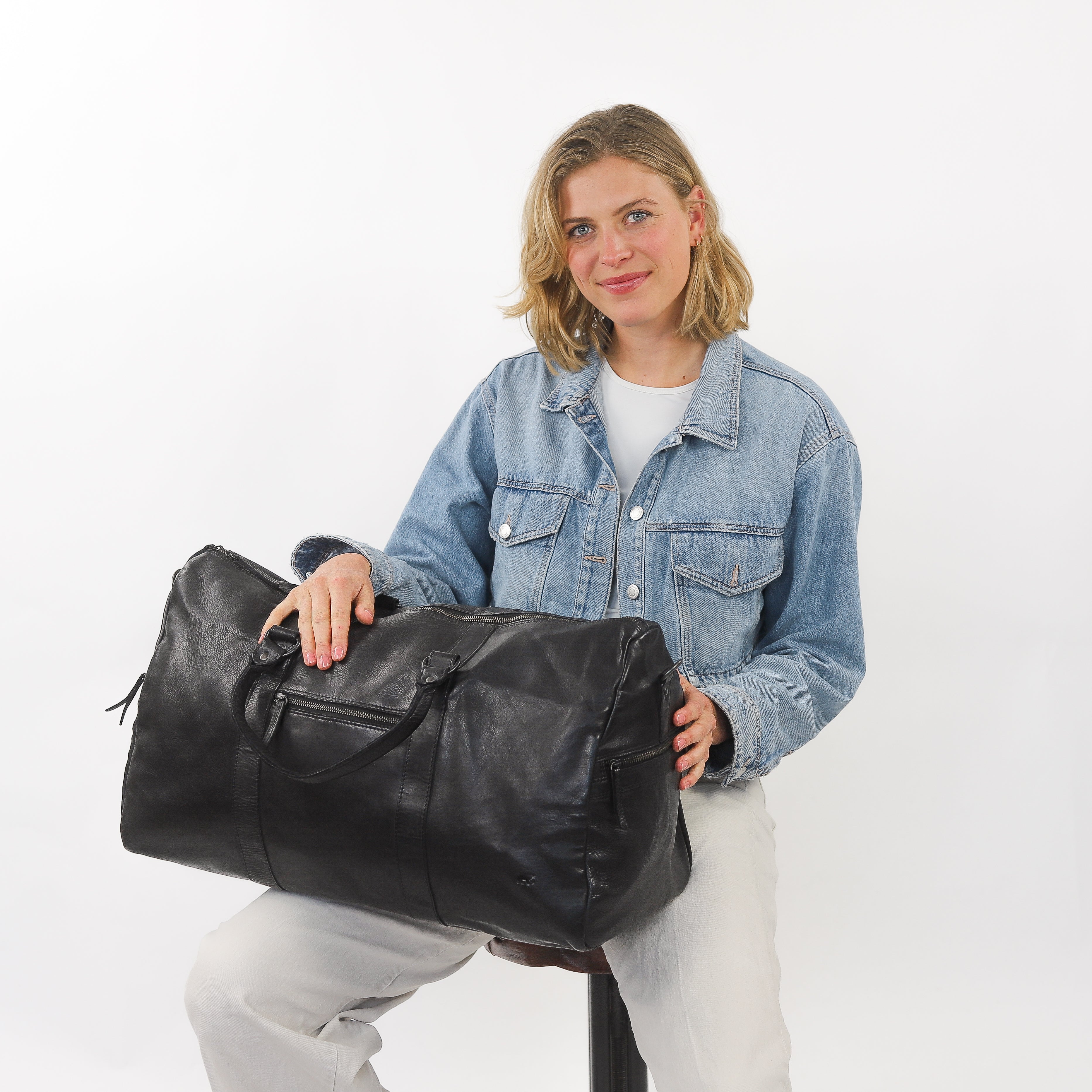 Wochenendtasche 'Ruben' Cognac