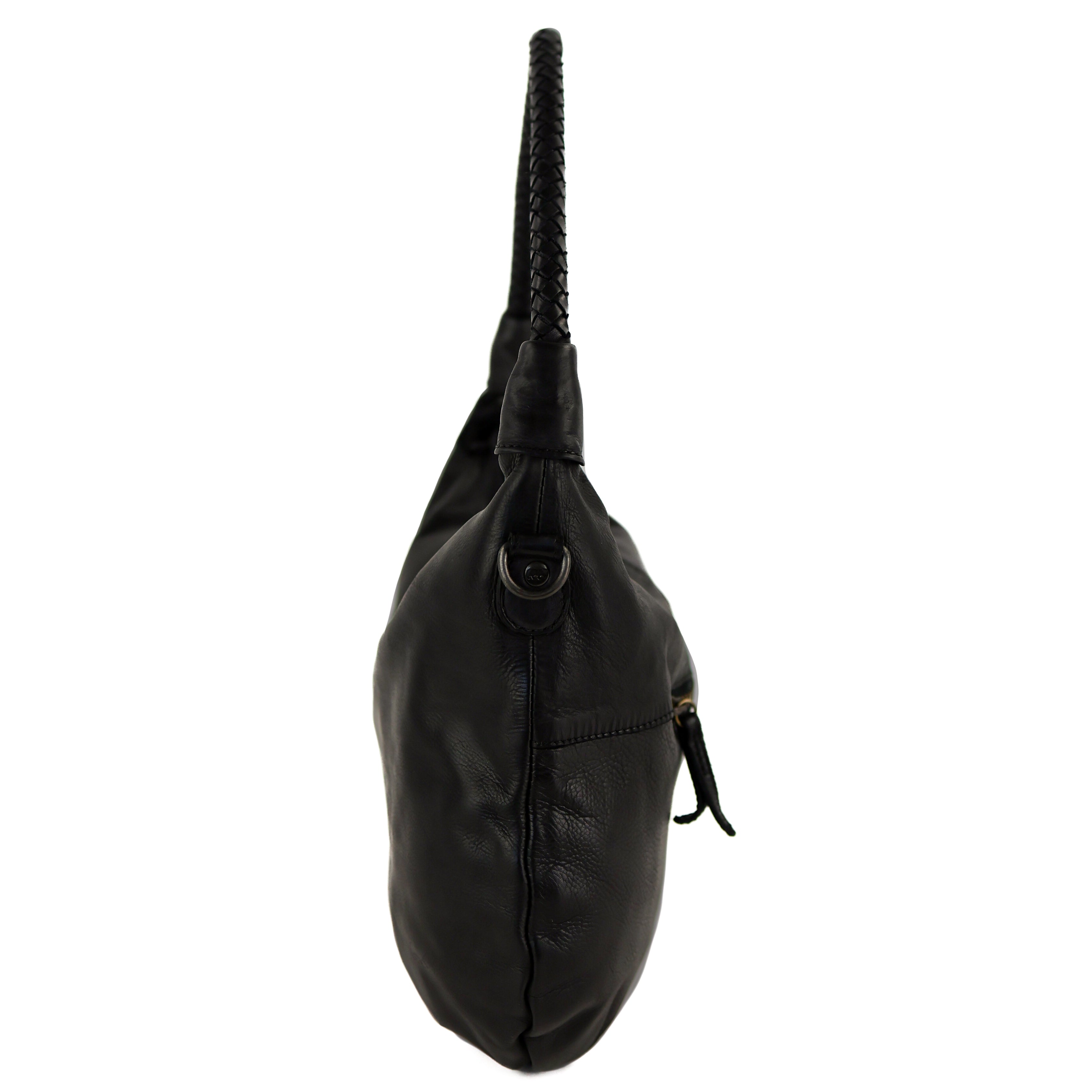 Umhänge-/Beuteltasche 'Mia' Schwarz
