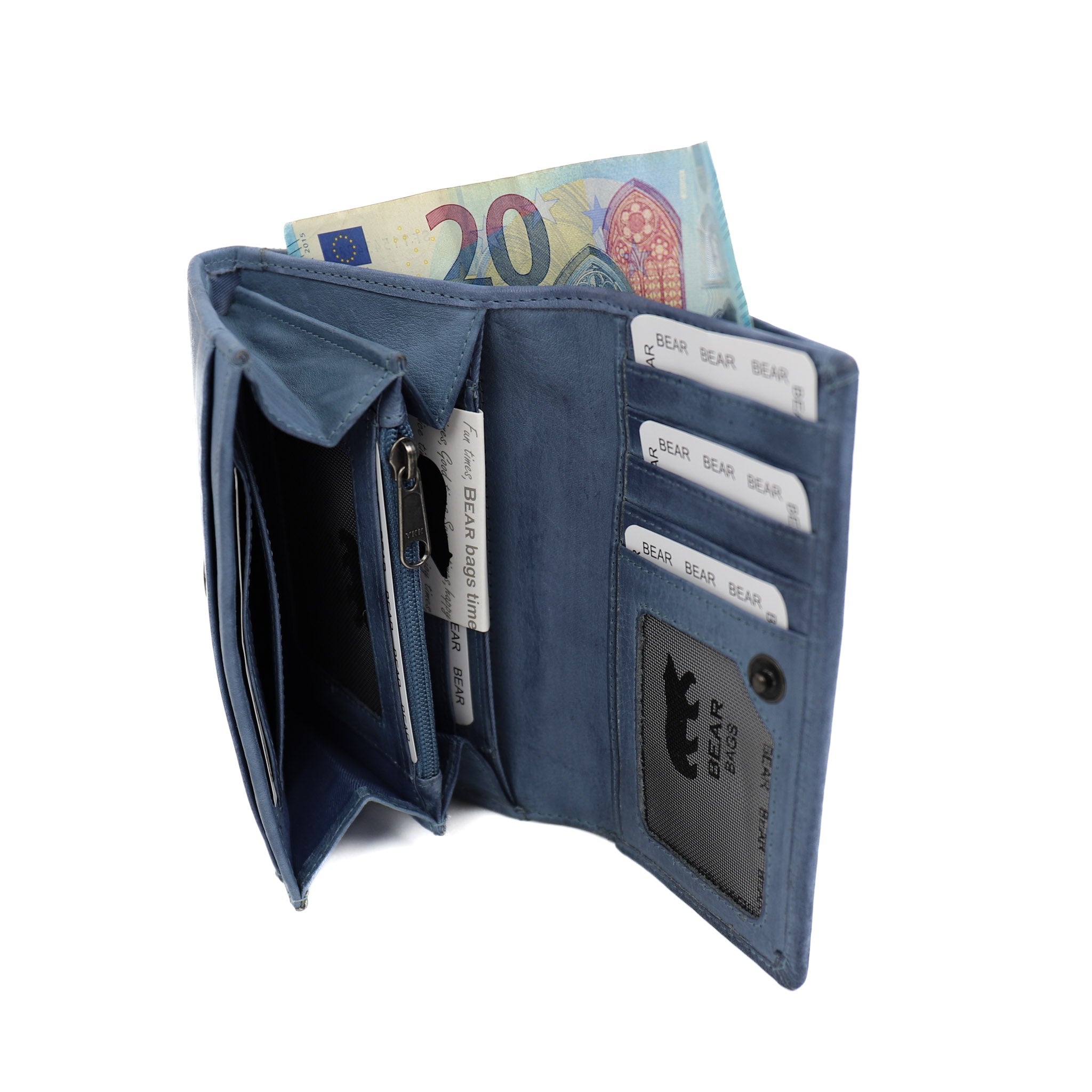 Geldbörse mit Überschlag 'Sweety' Elemental Blue