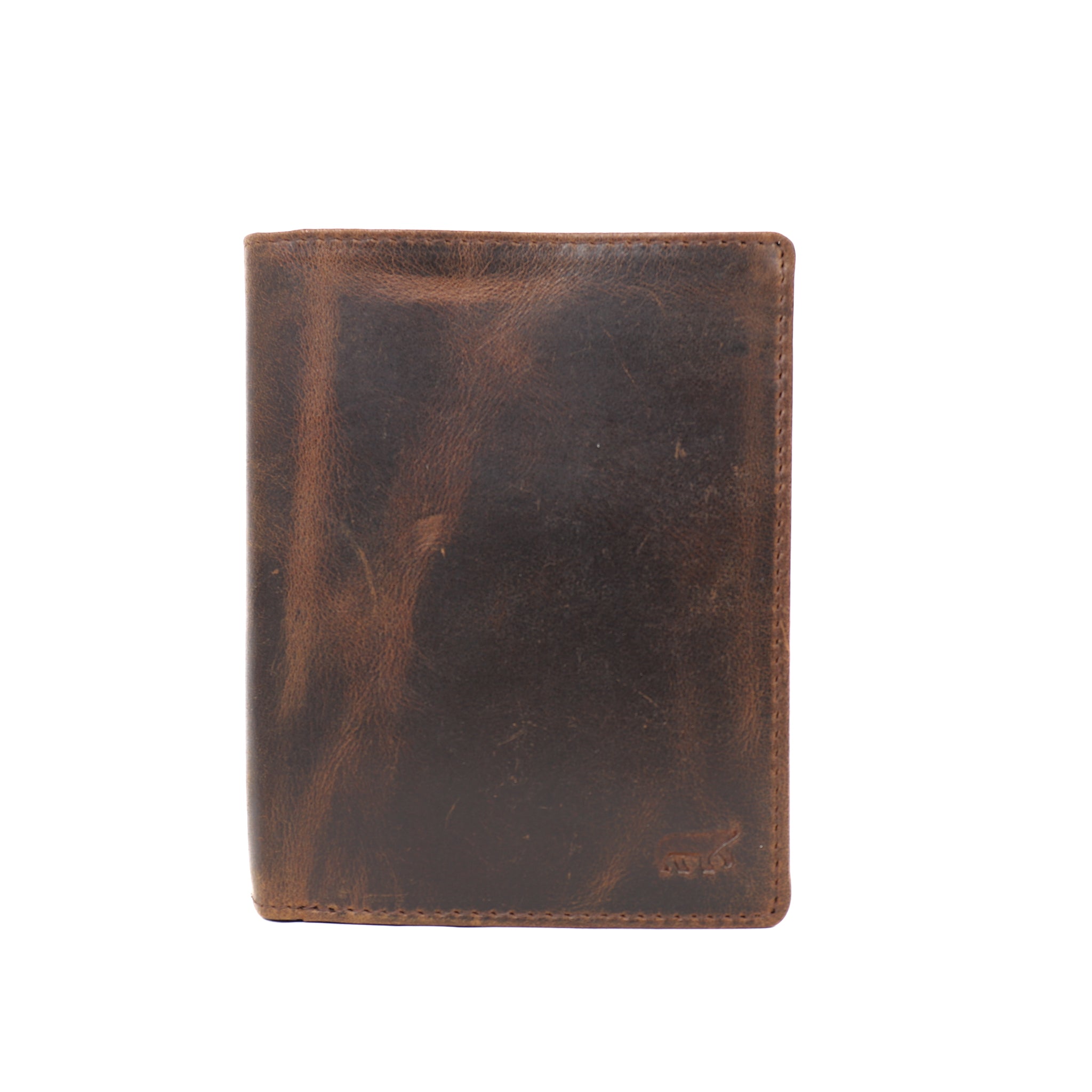 Hohes Portemonnaie 'Iwan' Vintage Braun