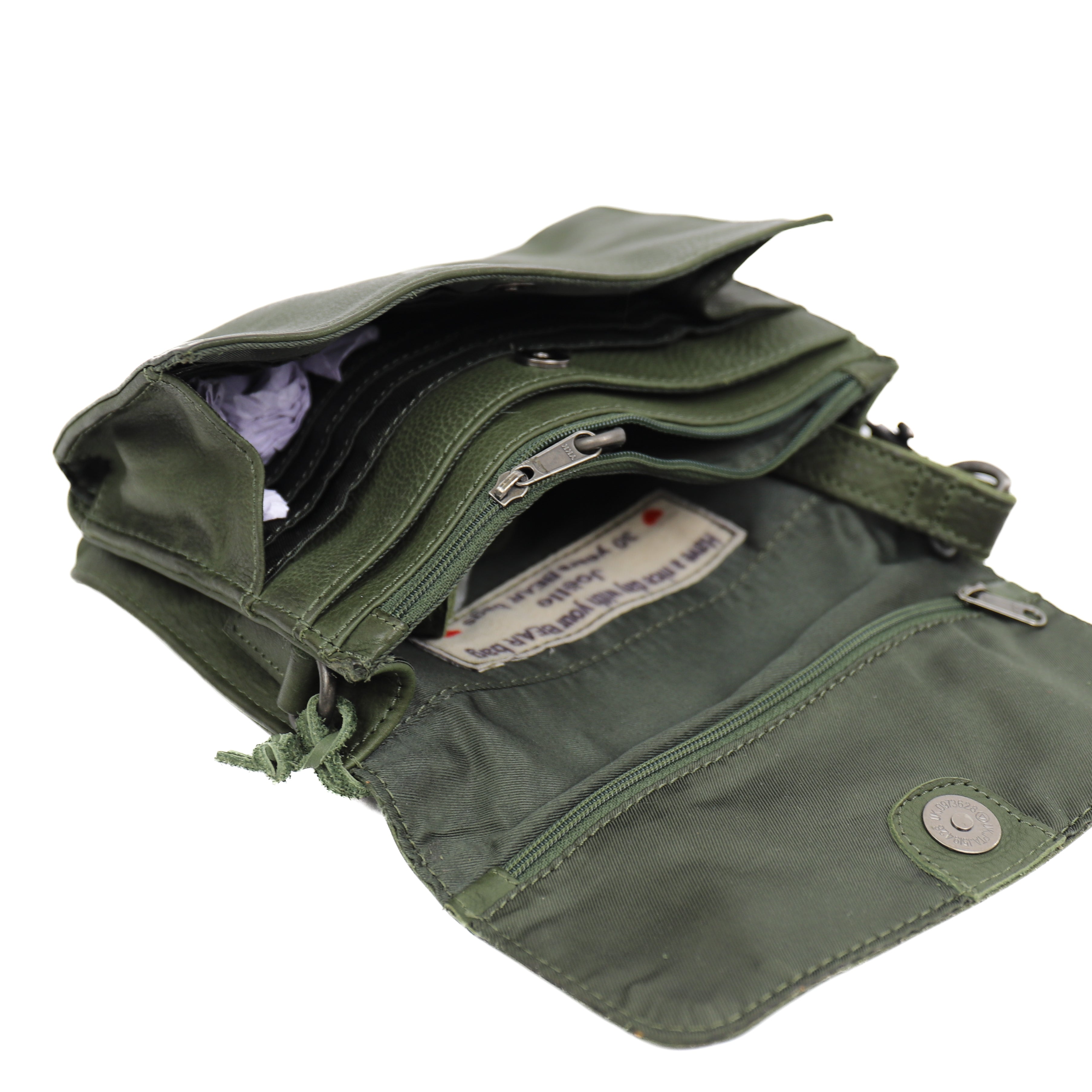 Umschlagtasche 'Joëlle' Grün