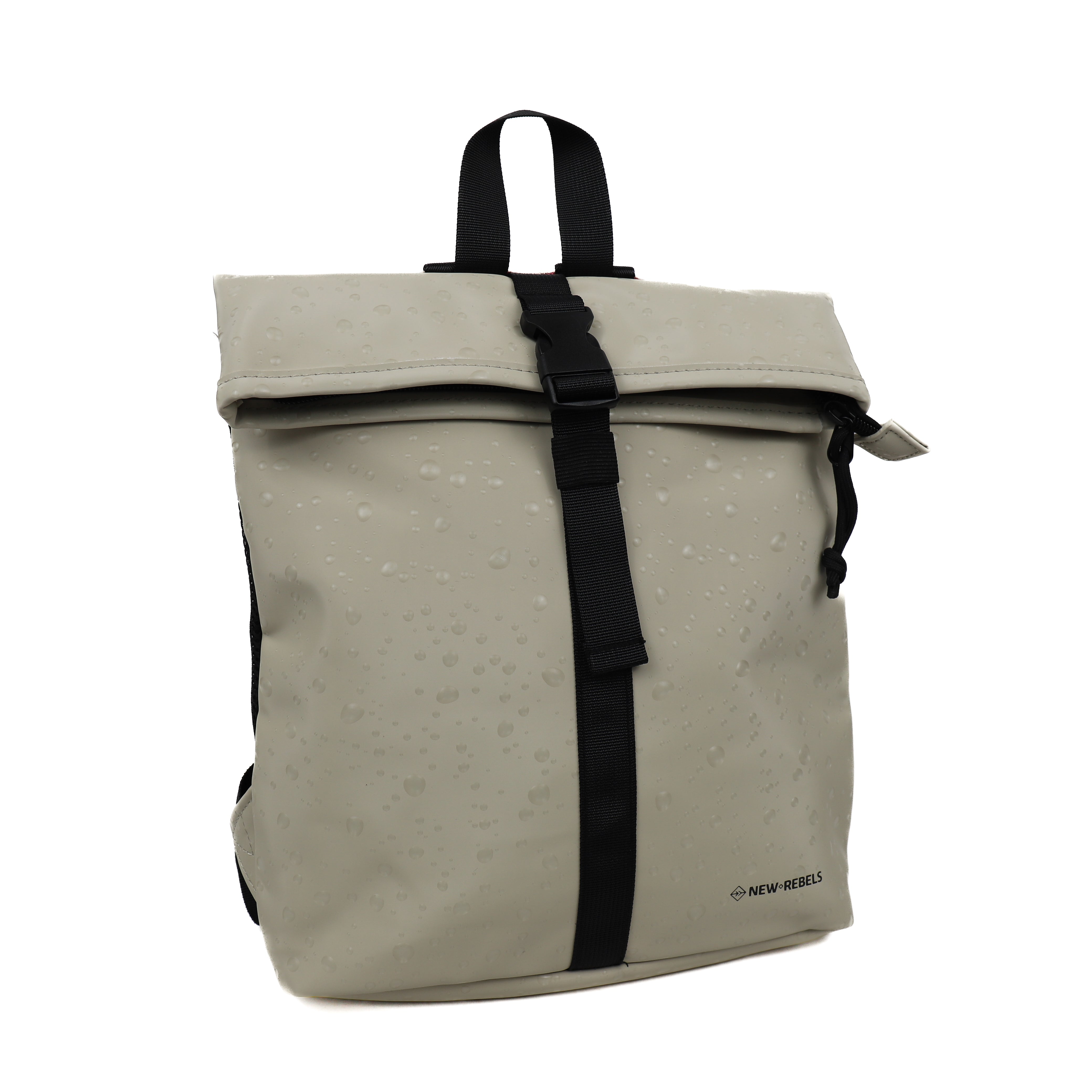 Wasserabweisender Rucksack 'Droplets' 7L Beige