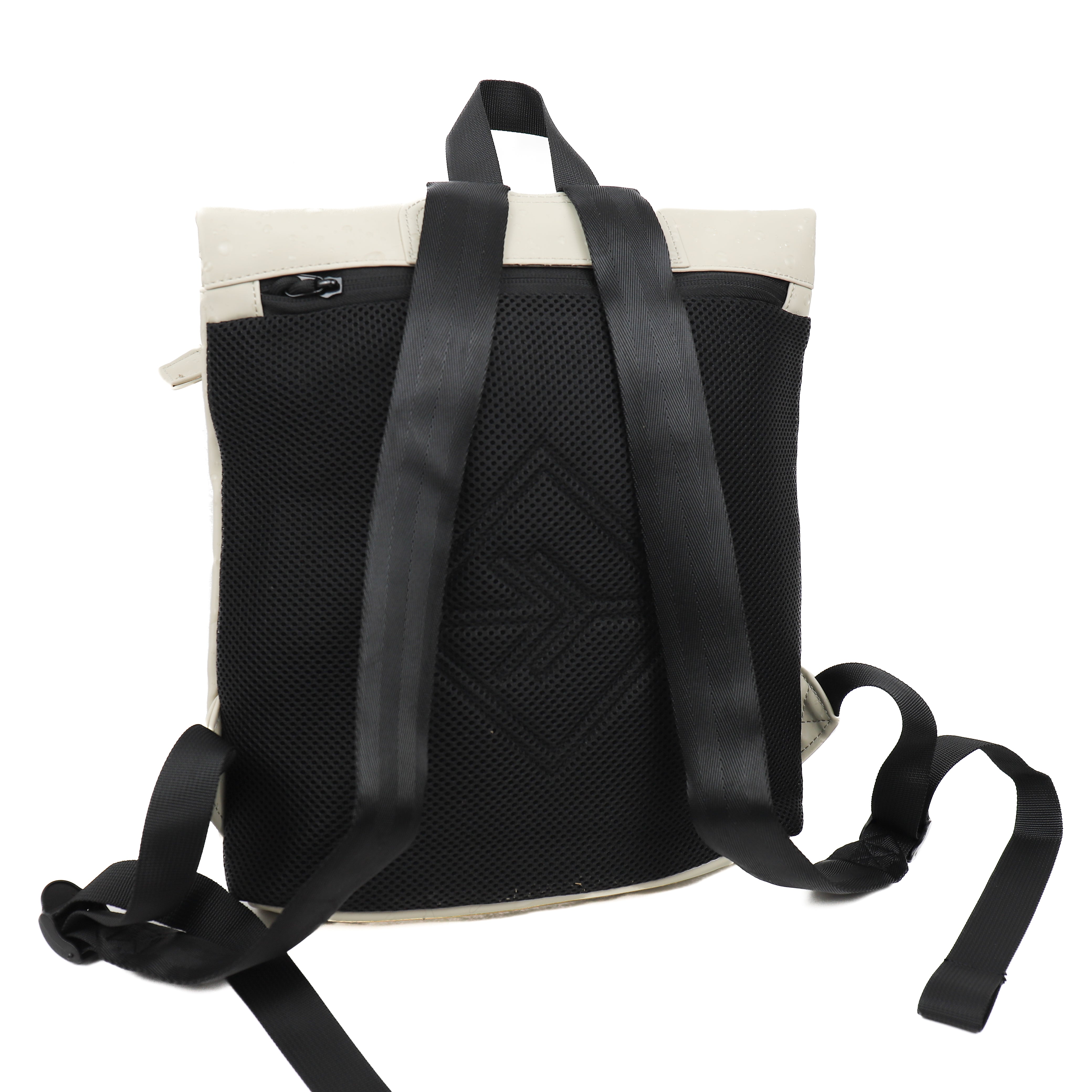 Wasserabweisender Rucksack 'Droplets' 7L Beige