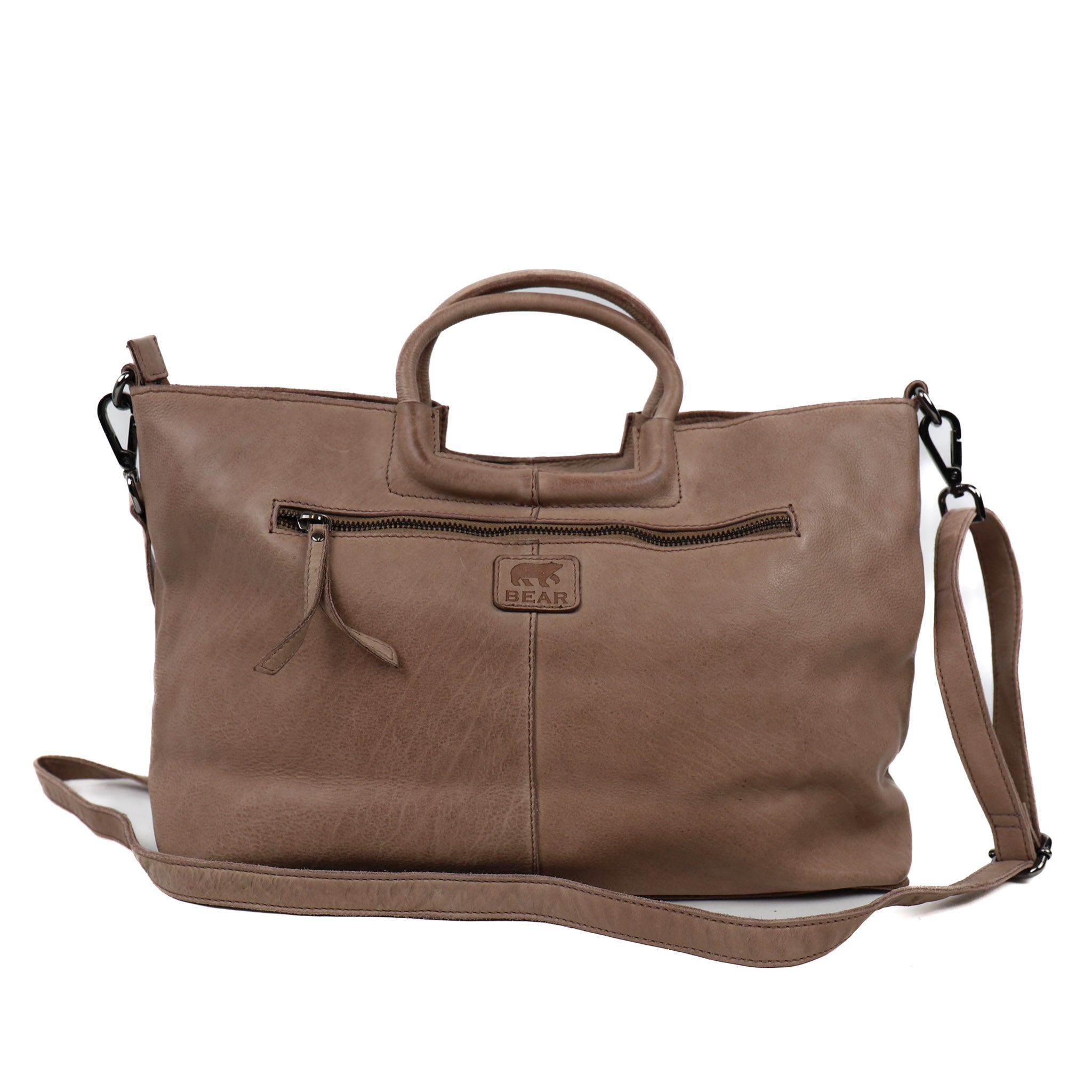 Hand-/Umhängetasche 'Jasmijn' L Taupe