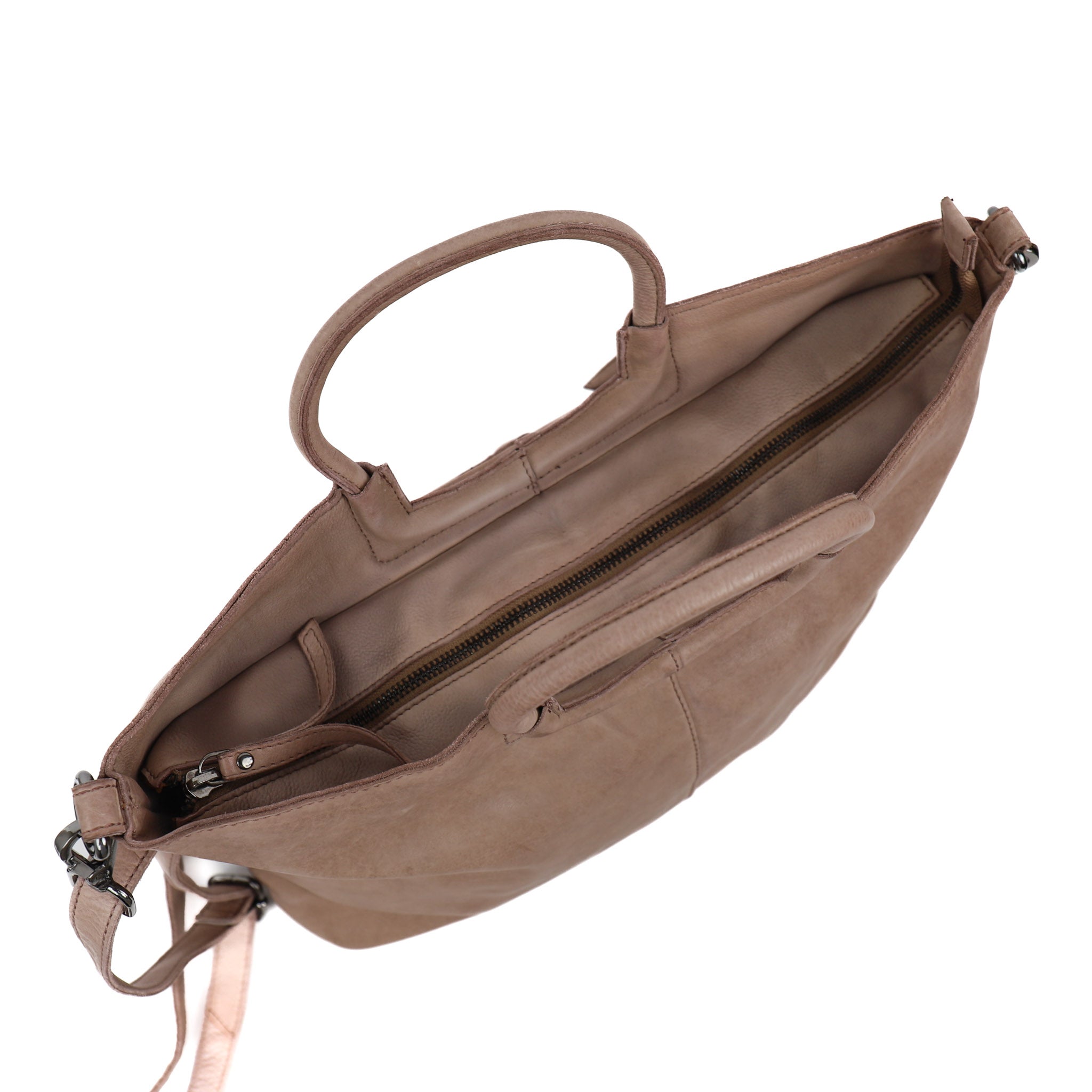 Hand-/Umhängetasche 'Jasmijn' L Taupe