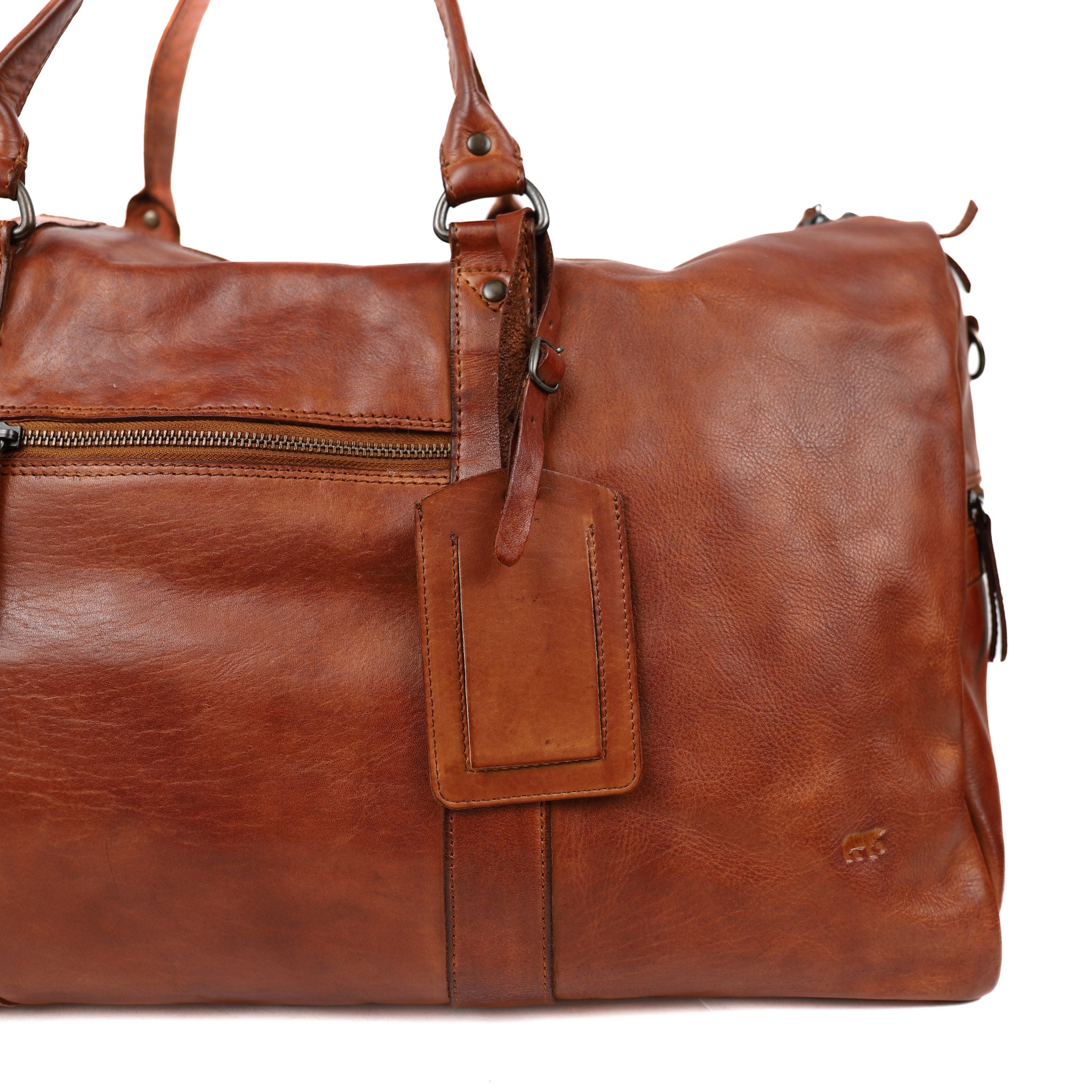 Wochenendtasche 'Ruben' Cognac