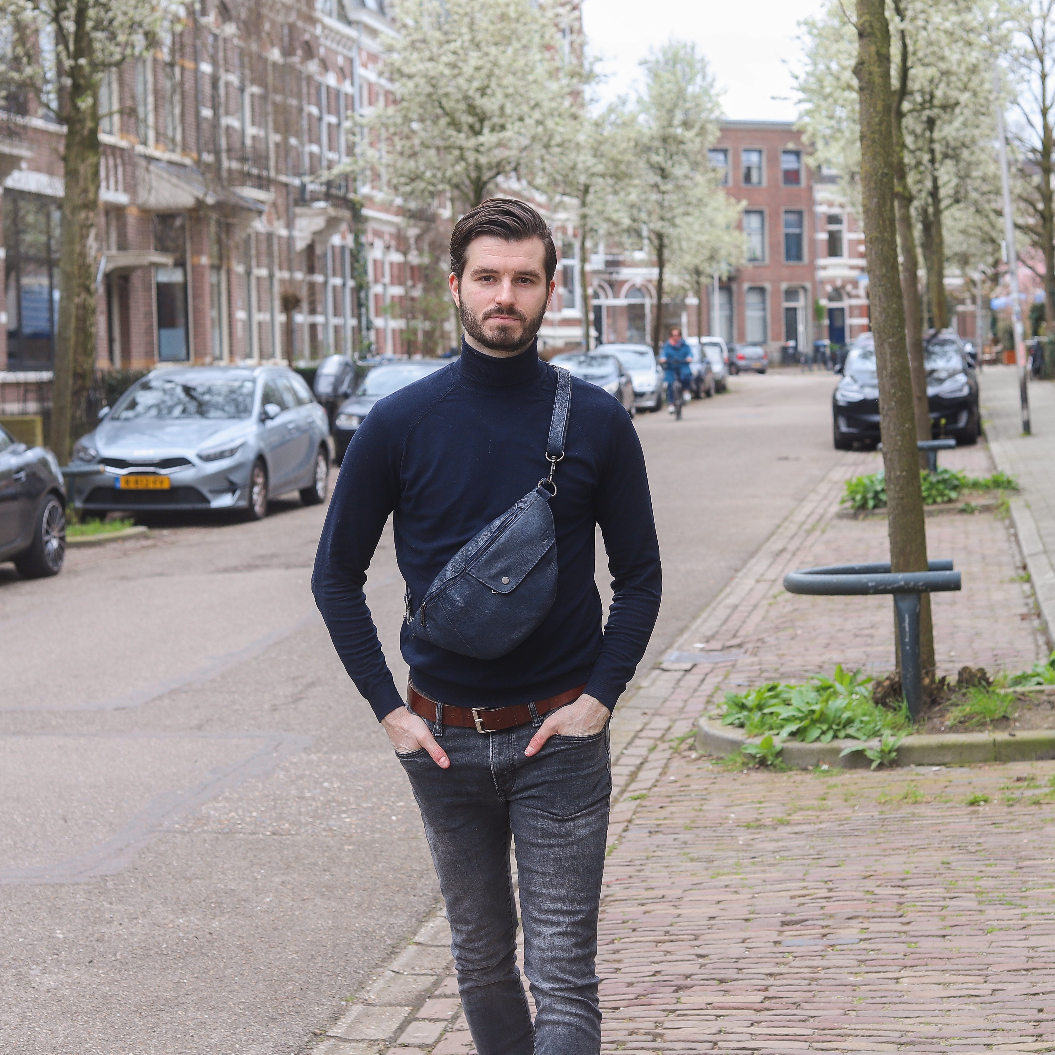 Gürteltasche 'Matt' Navy