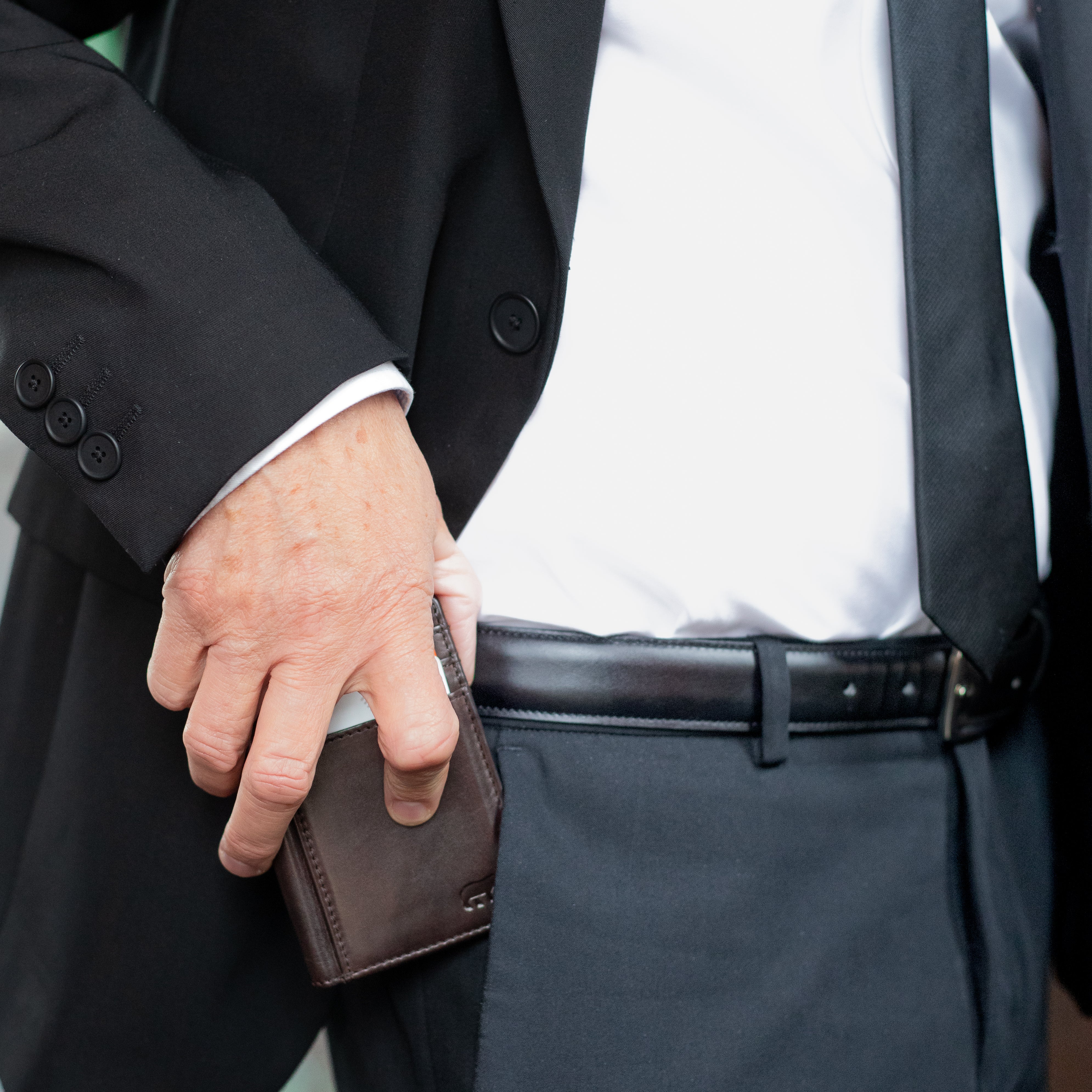 Kartenetui mit Scheinfach 'Michel' schwarz