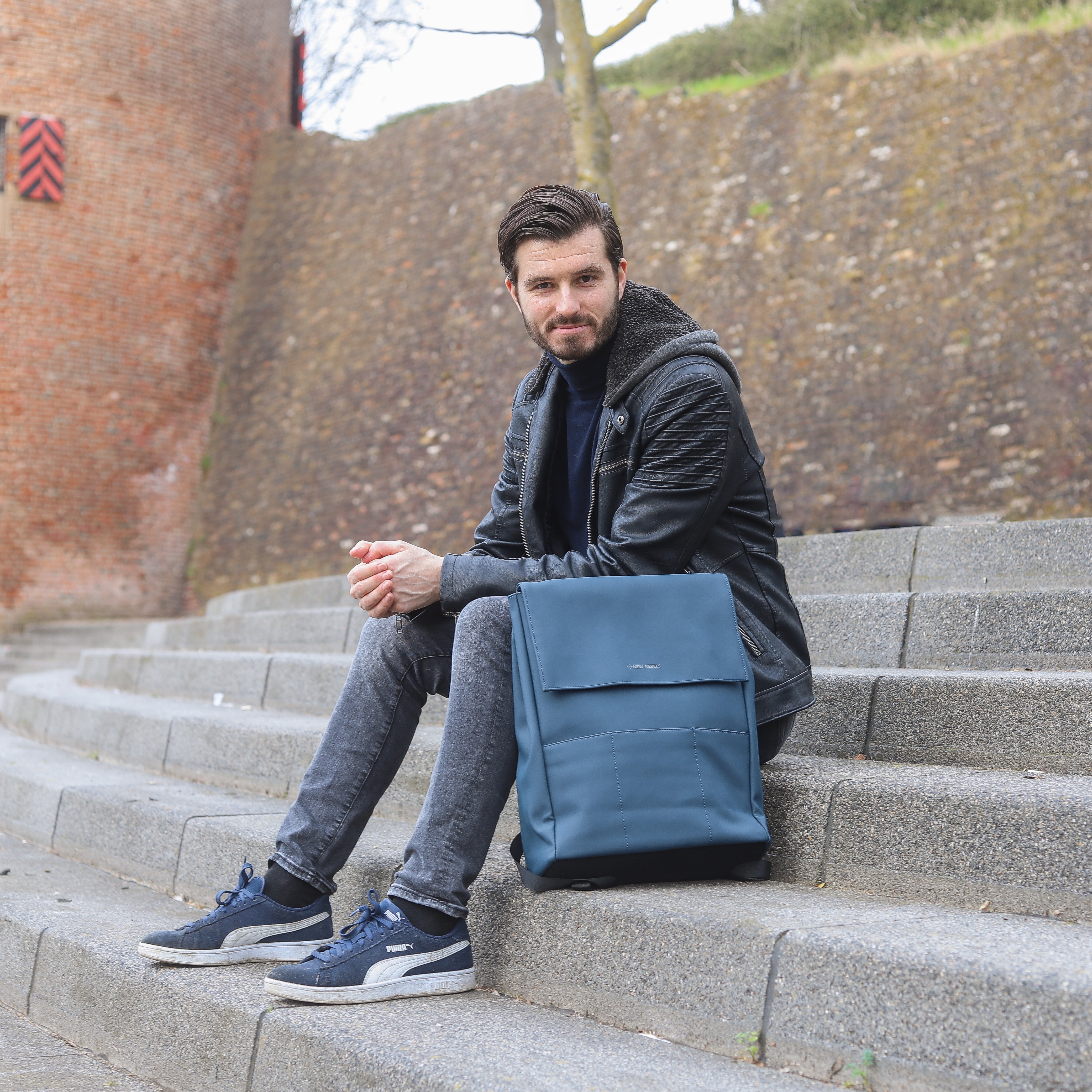 Rucksack 'Lincoln' Navy 17L